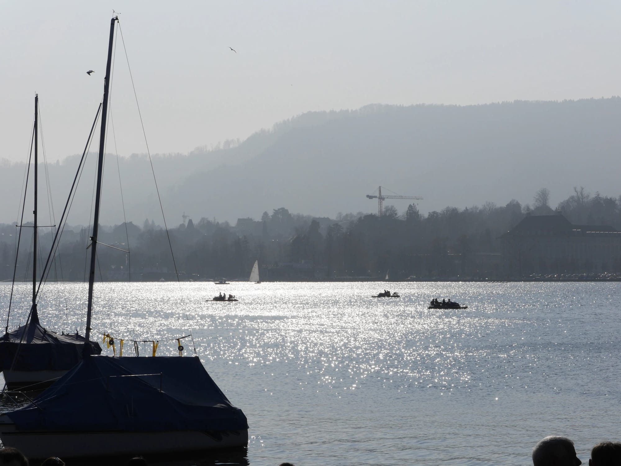 Photo by Author — Down by the lake in Zurich