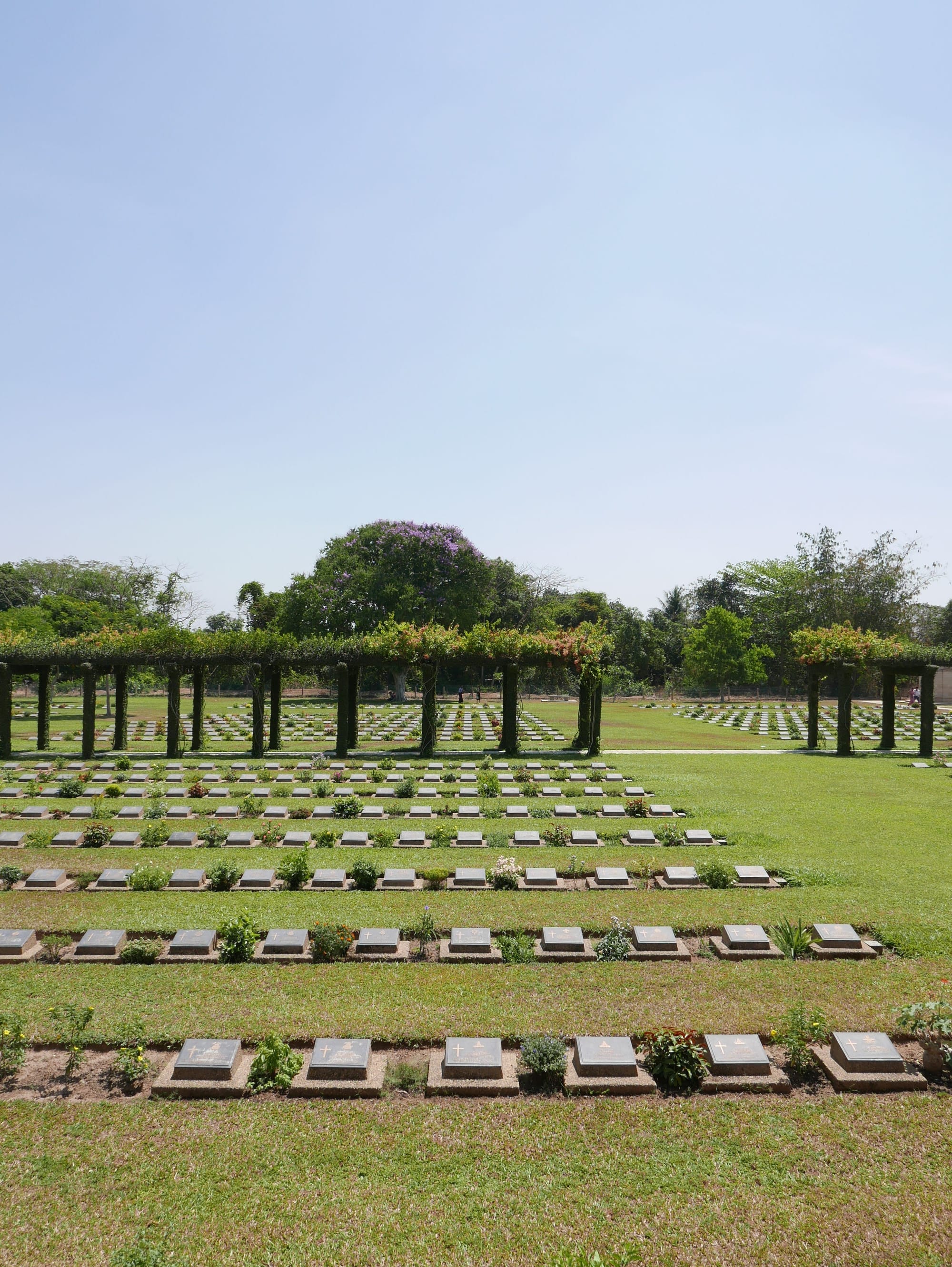 Photo by Author — The Taukkyan War Cemetery, Yangon (Rangoon), Myanmar (Burma)