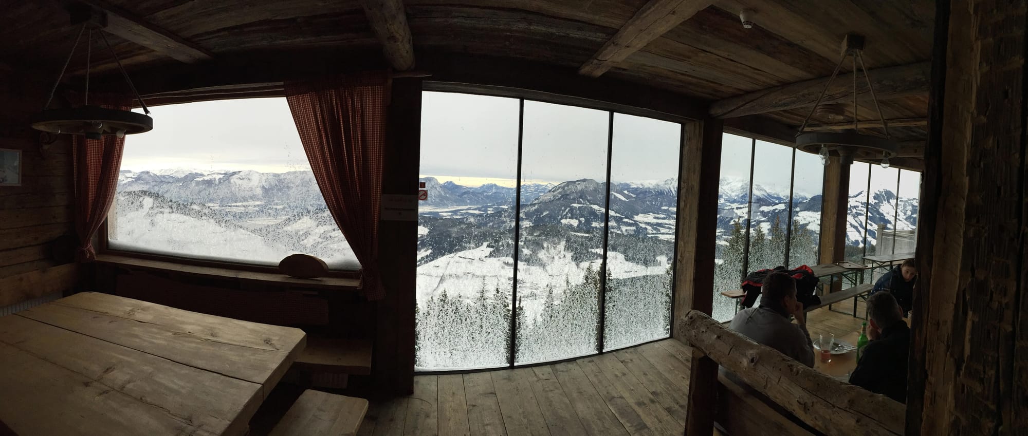 Photo by Author — panoramic view from Rubezahlhutte