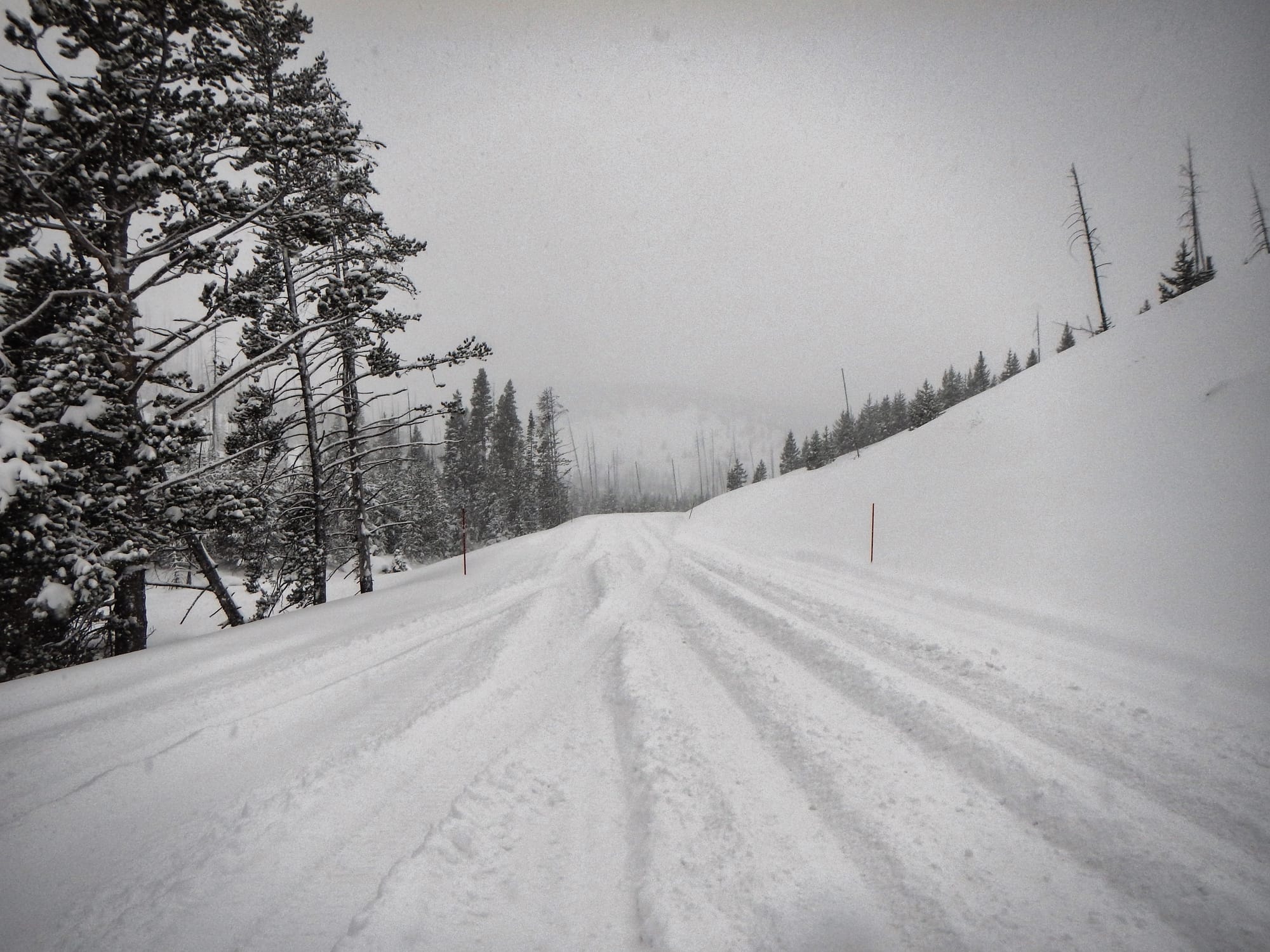 Photo by Author — tricky road conditions