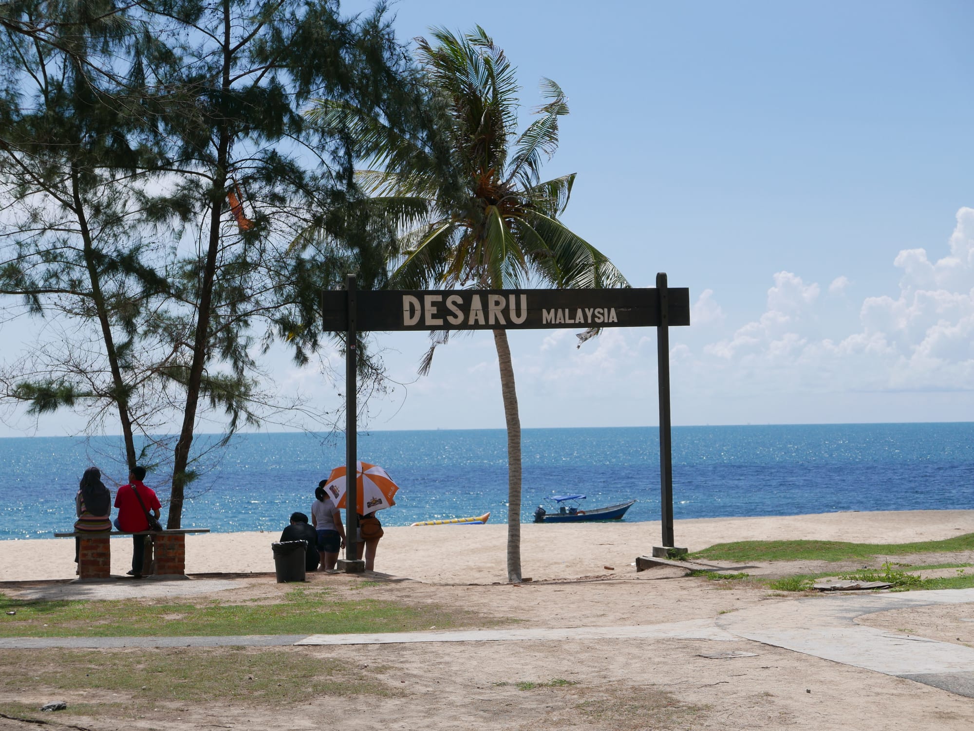 Photo by Author — Desaru Beach, Bandar Penawar, 81900 Kota Tinggi, Johor, Malaysia