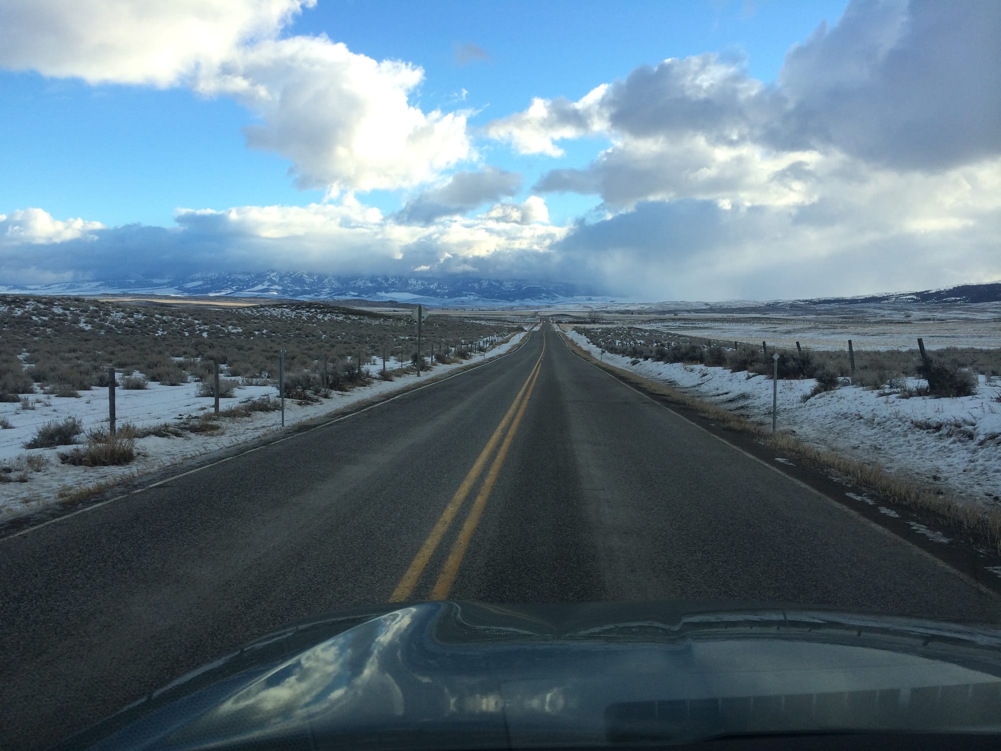 Photo by Author — driving — Bozeman, Montana