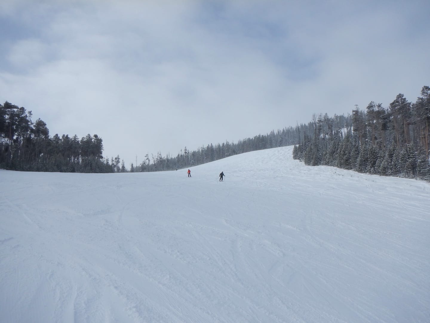 Photo by Author — skiing Big Sky, Montana