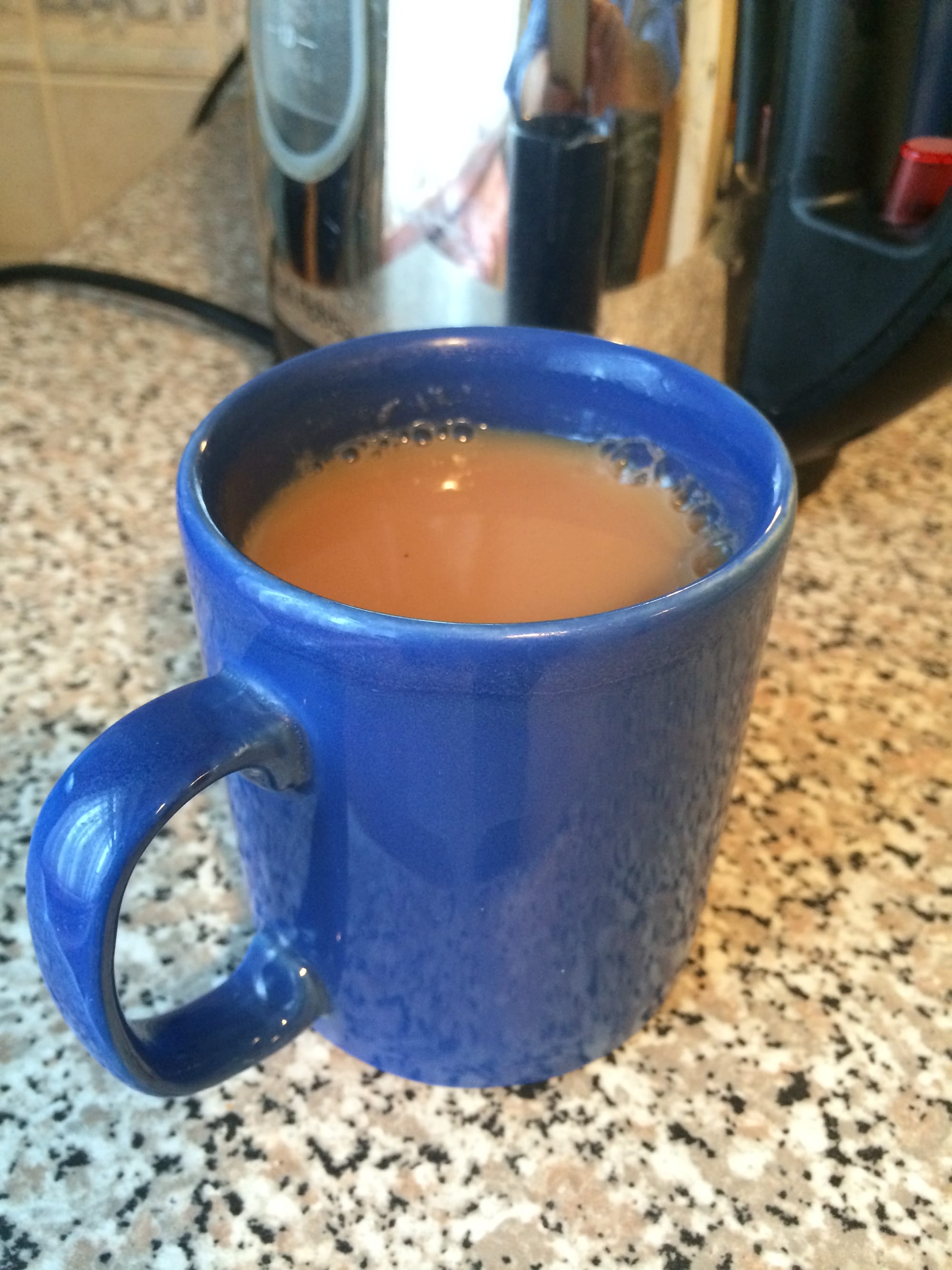 Photo by Author — back home and a cup of tea