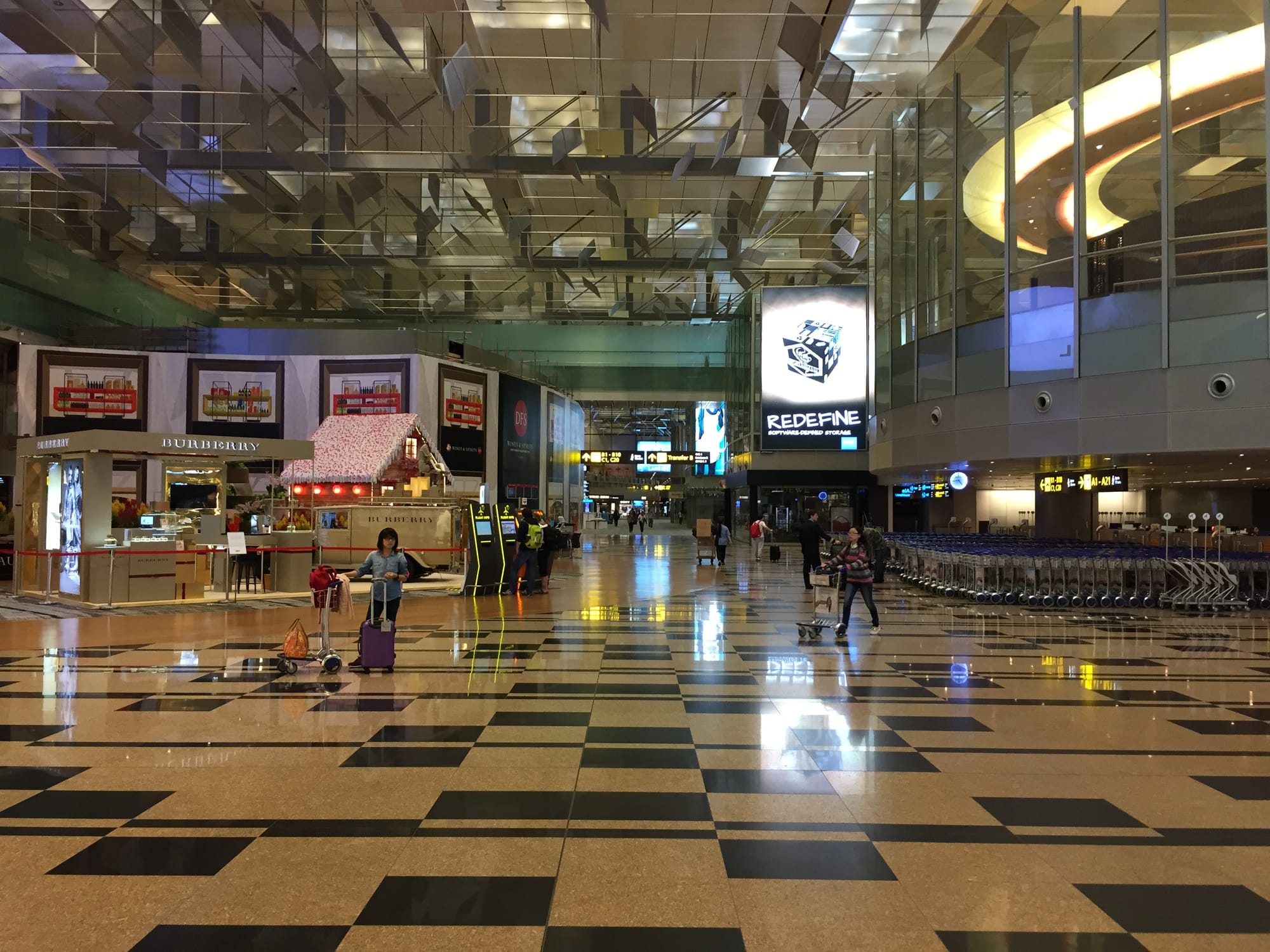 Photo by Author — Changi Airport, Singapore — February 2015