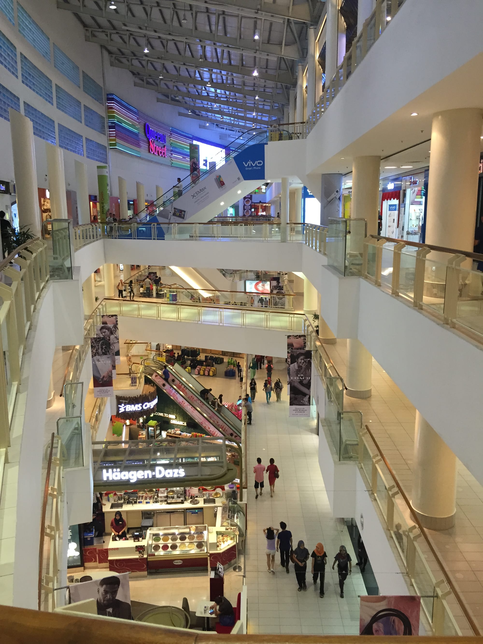 Photo by Author — inside the Queensbay Mall, Bayan Lepas, Penang, Malaysia