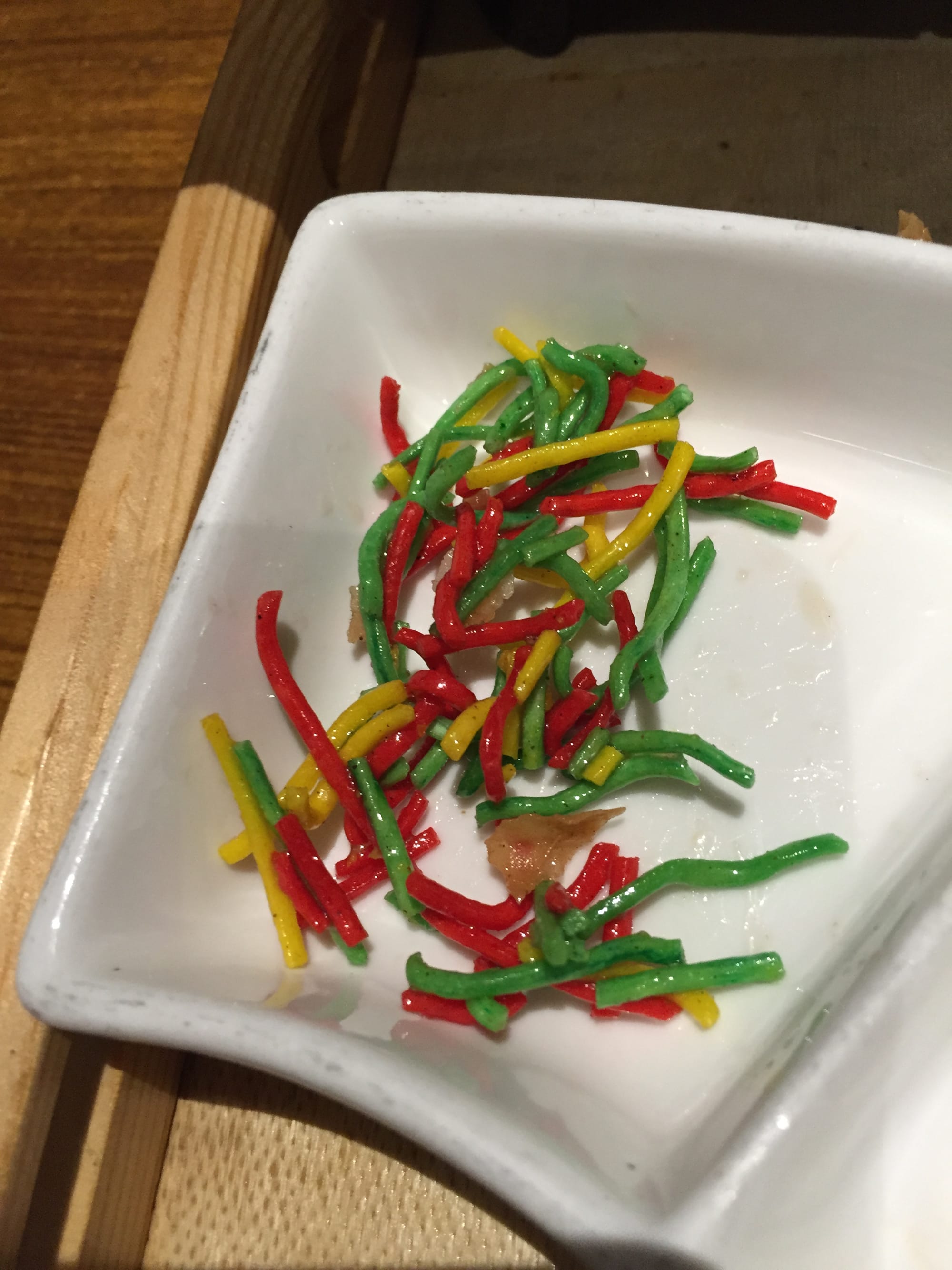 Photo by Author — 'wire clippings' — delicious