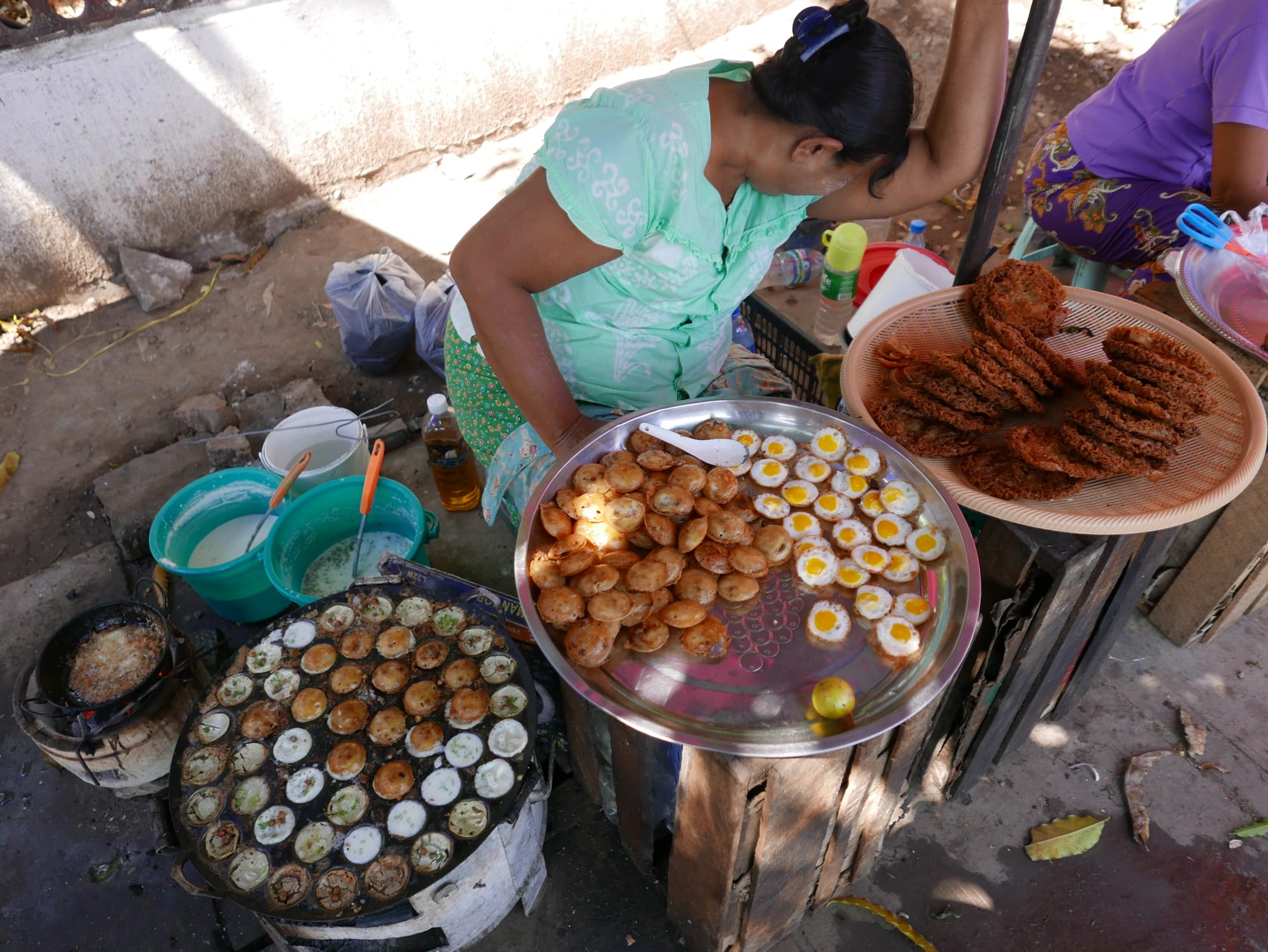 Photo by Author — street food — Myanmar (Burma)