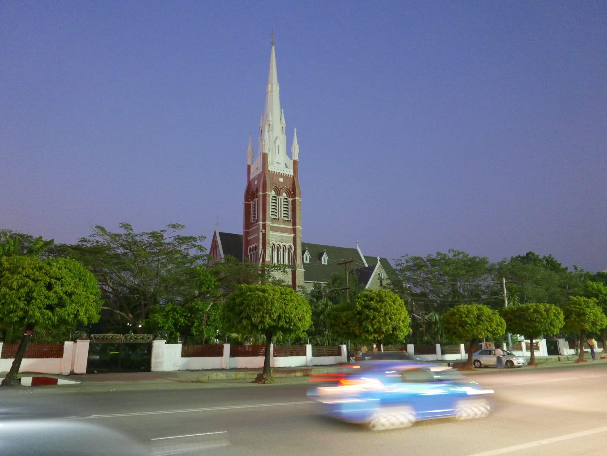 Photo by Author — Holy Trinity (Cathedral Anglican Church), Yangon (Rangoon), Myanmar (Burma)