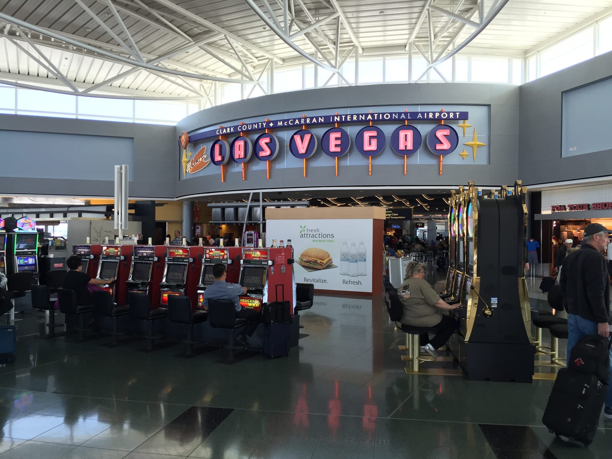 Photo by Author — Slots at Las Vegas Airport