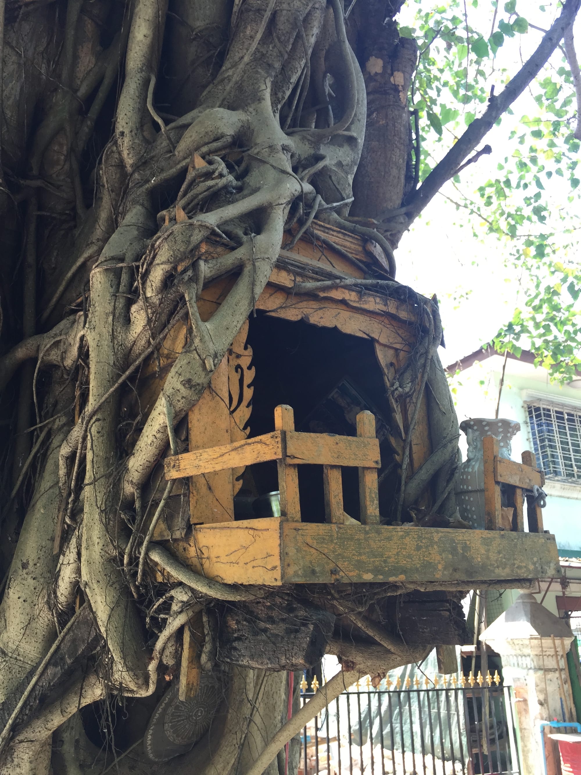 Photo by Author — Nat Tree Shrine — Myanmar (Burma)