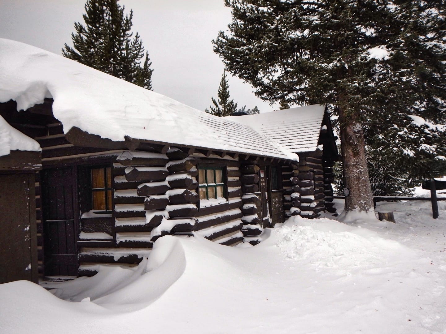 Photo by Author — Yellowstone National Park warming hut