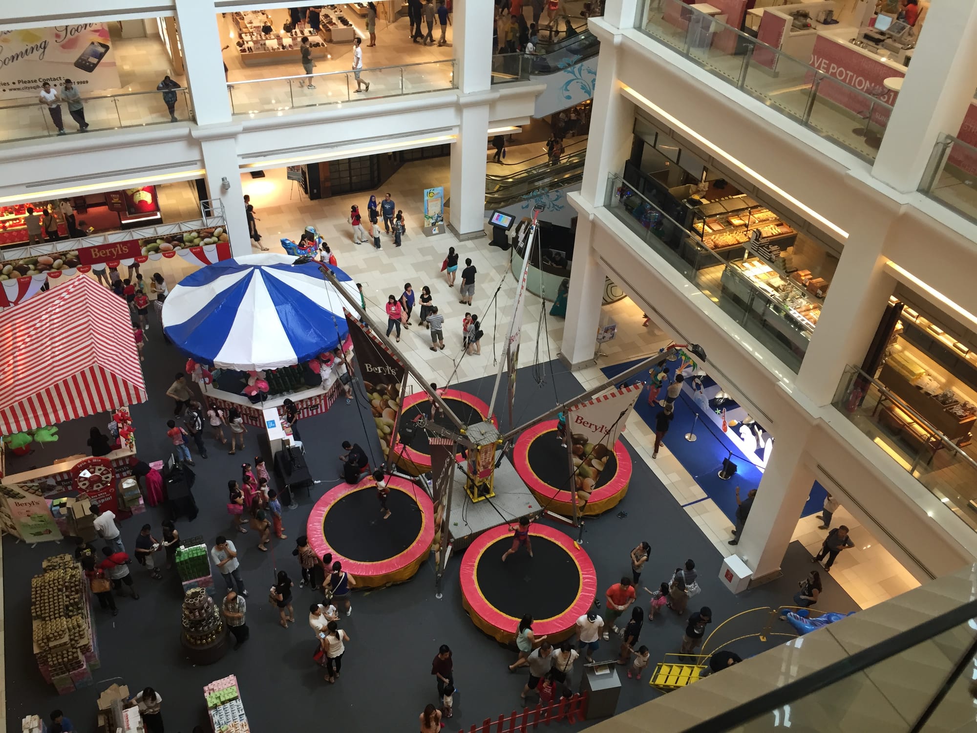 Photo by Author — main shopping area — Johor Bahru City Square Shopping Mall