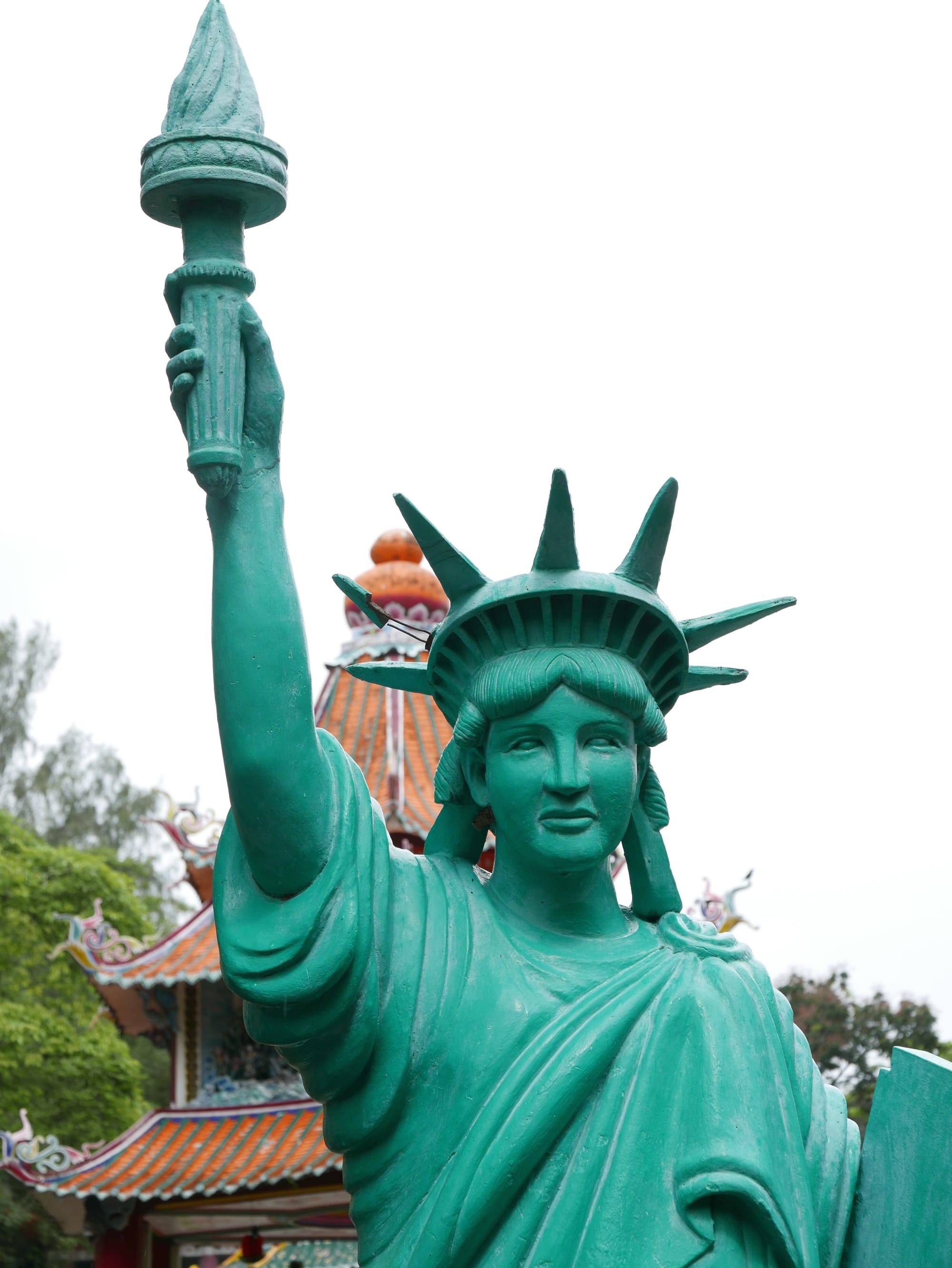 Photo by Author — Statue of Liberty — Haw Par Villa, Singapore