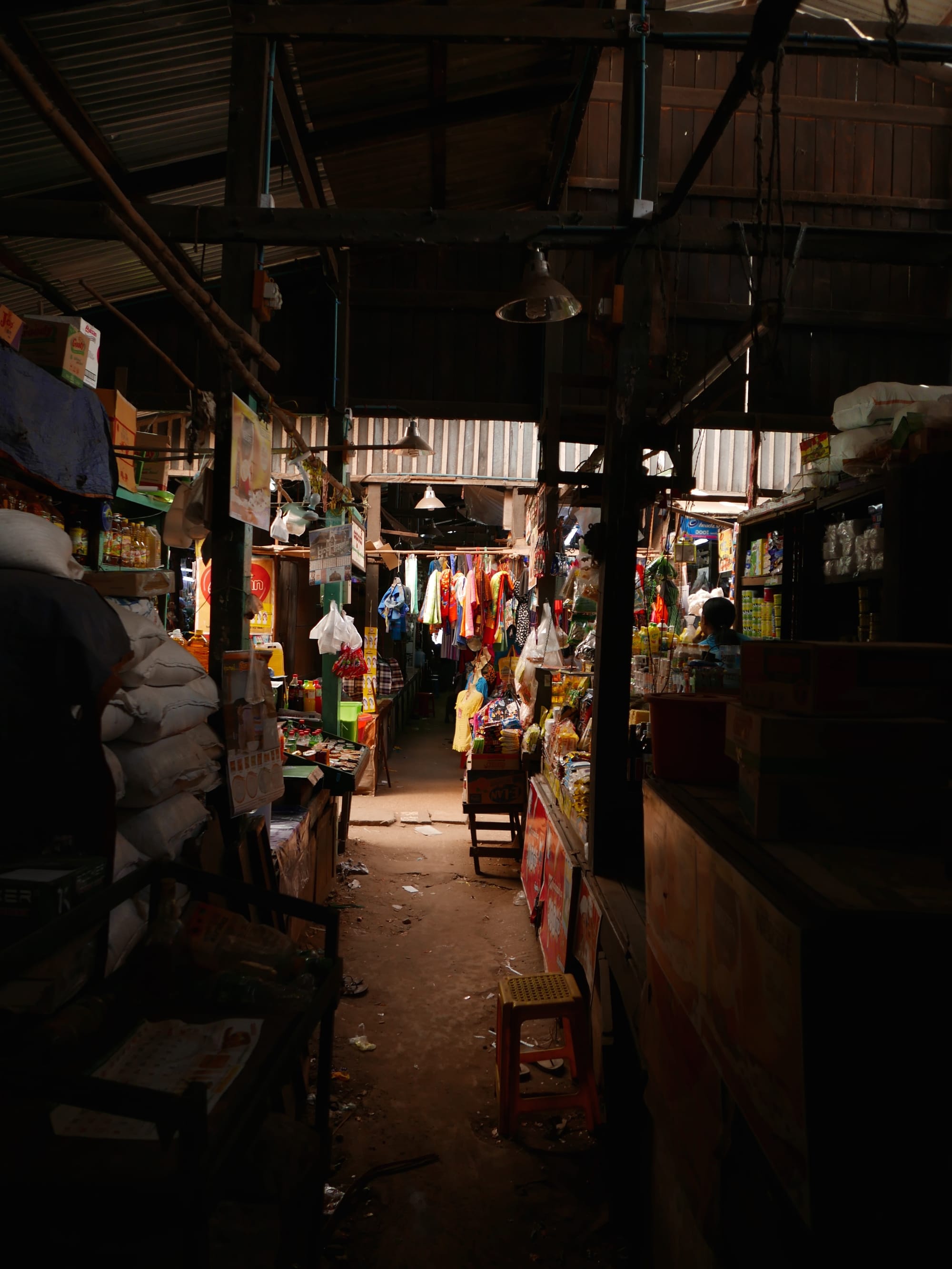 Photo by Author — Merchant Street Market, Yangon (Rangoon), Myanmar (Burma)