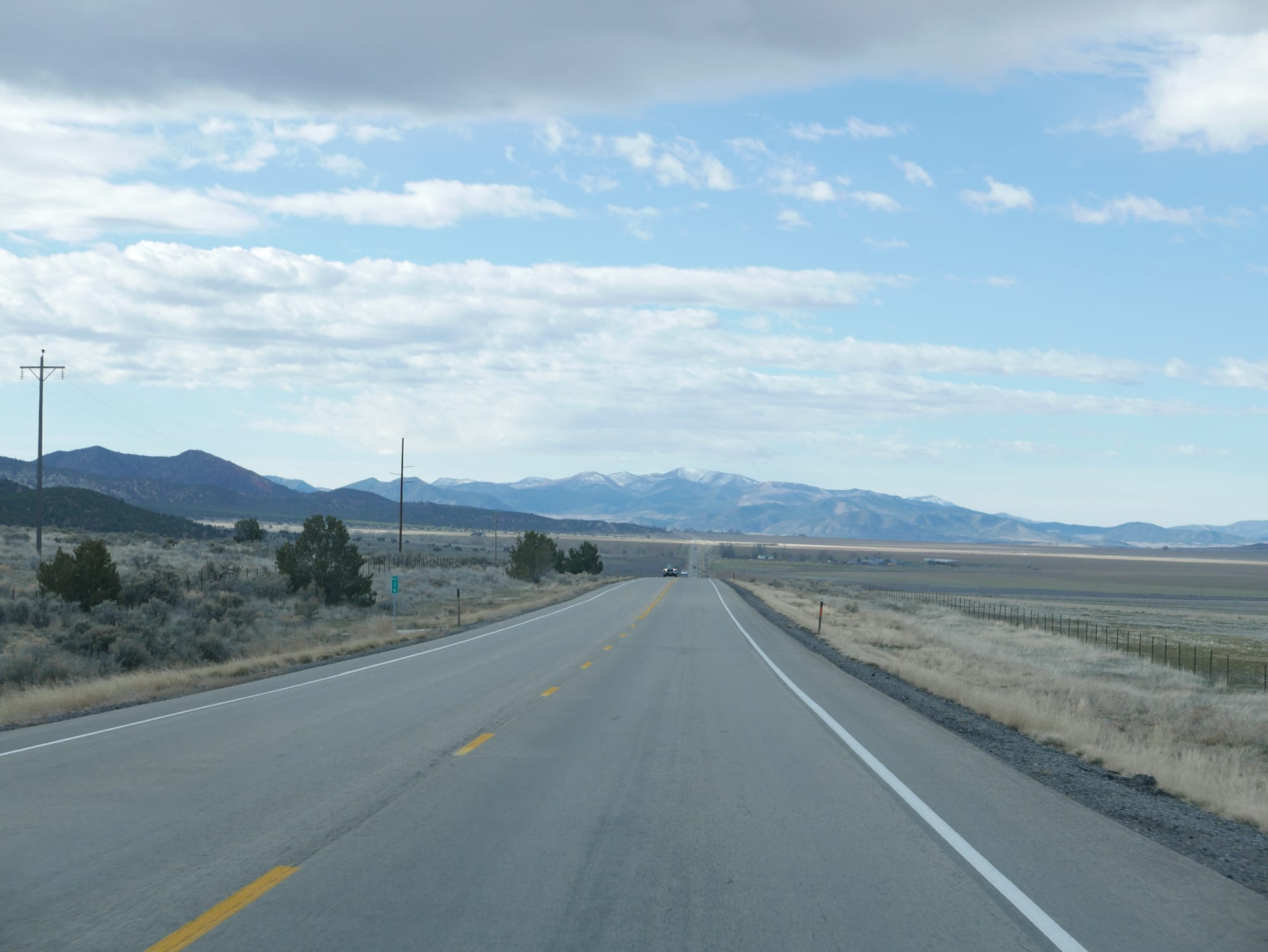 Photo by Author — driving from Park City to Zion National Park — back in the sunshine