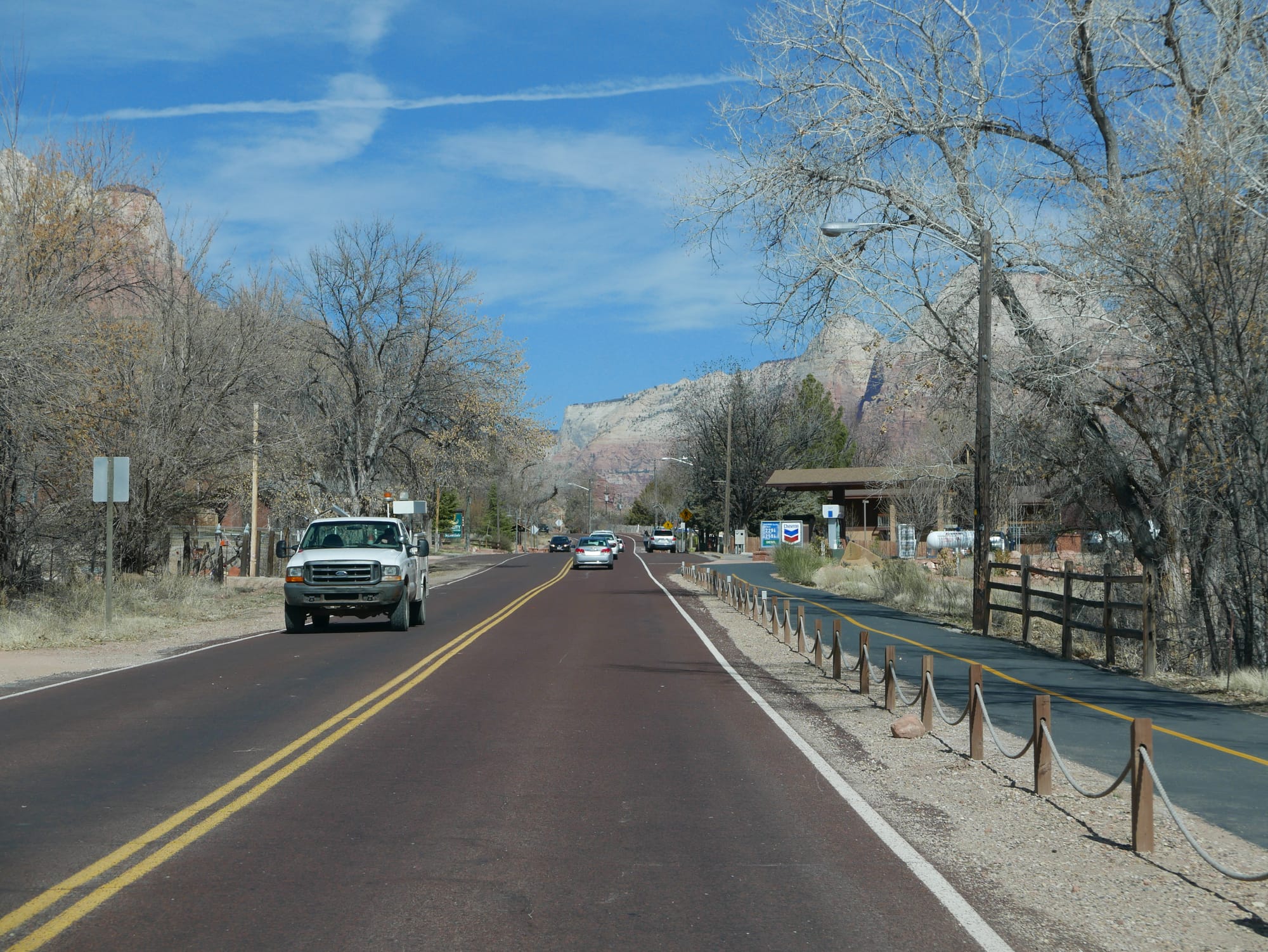 Photo by Author — driving from Park City to Zion National Park