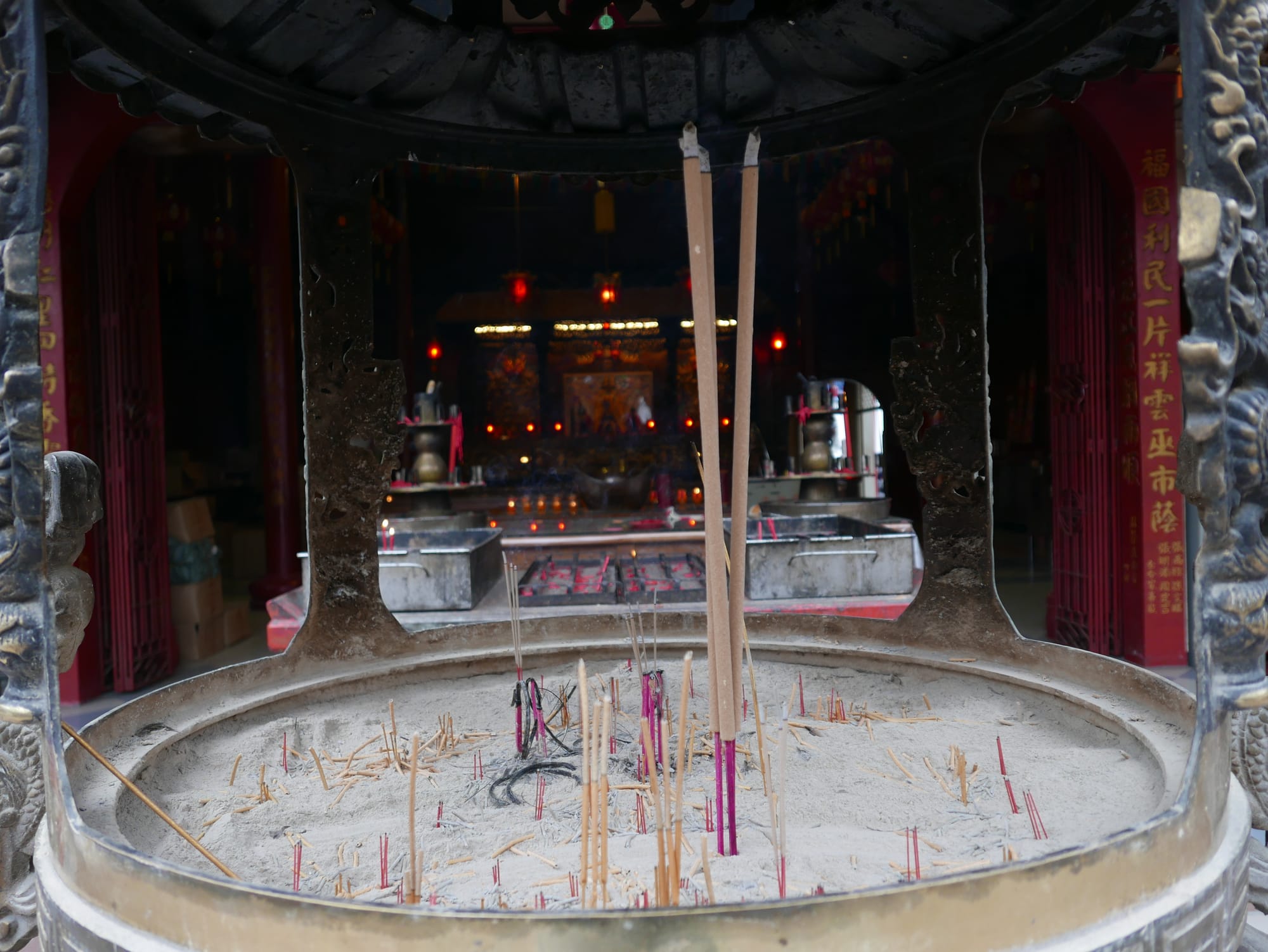 Photo by Author — Chinese Temple in Sibu