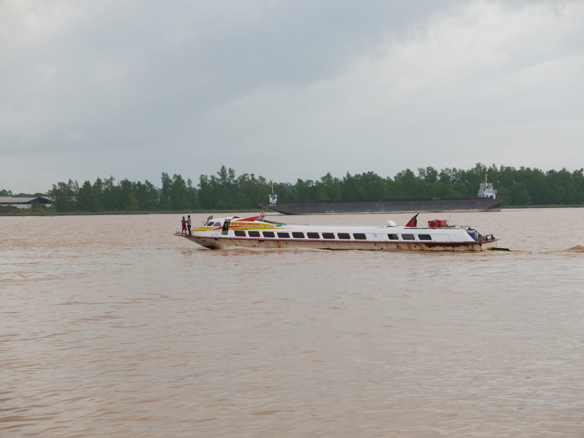 Photo by Author — a Sibu ‘Torpedo’ Boat — the local ‘bus’