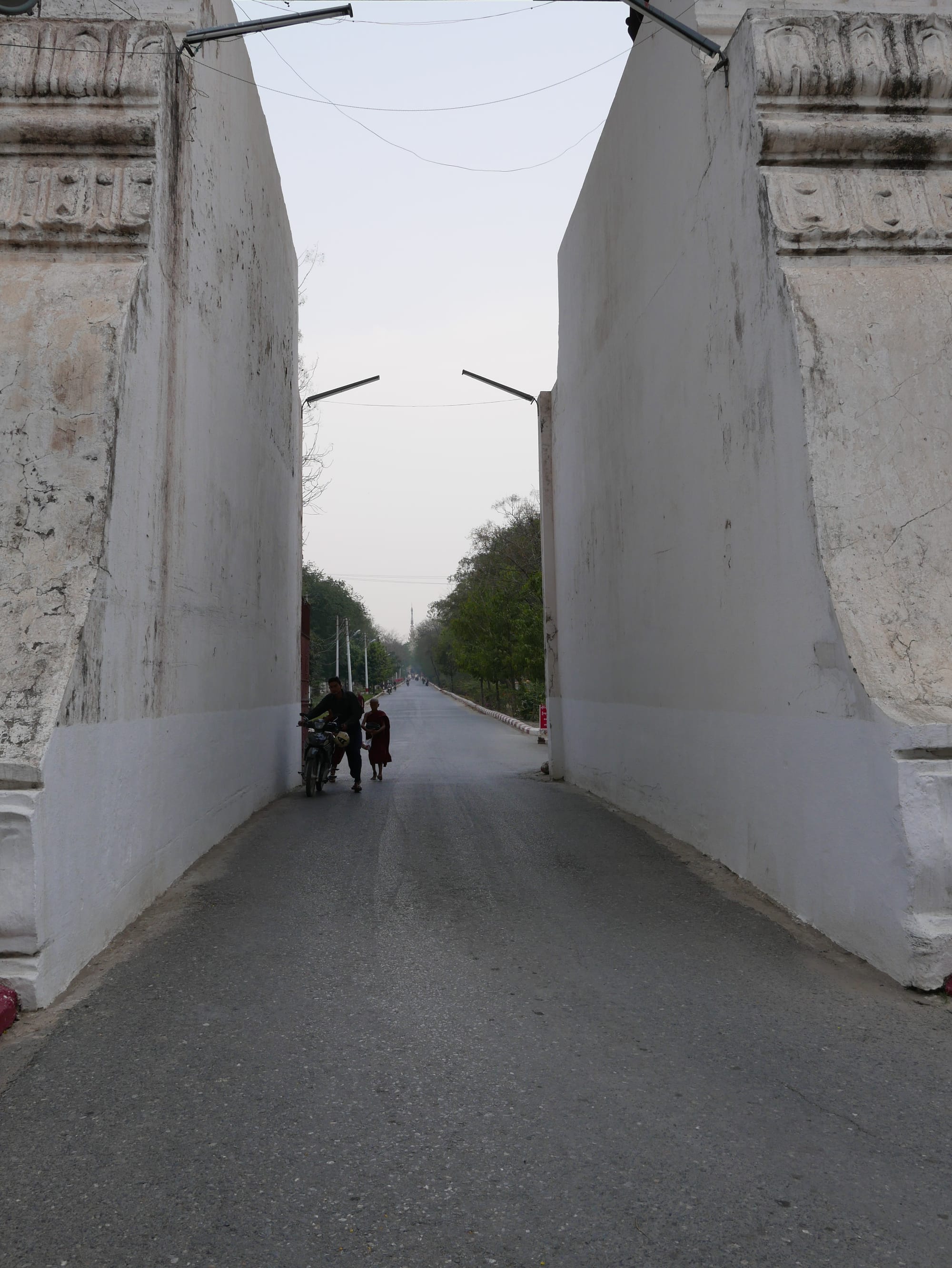Photo by Author — the main tourist entrance (east) to Mandalay Grand Royal Palace