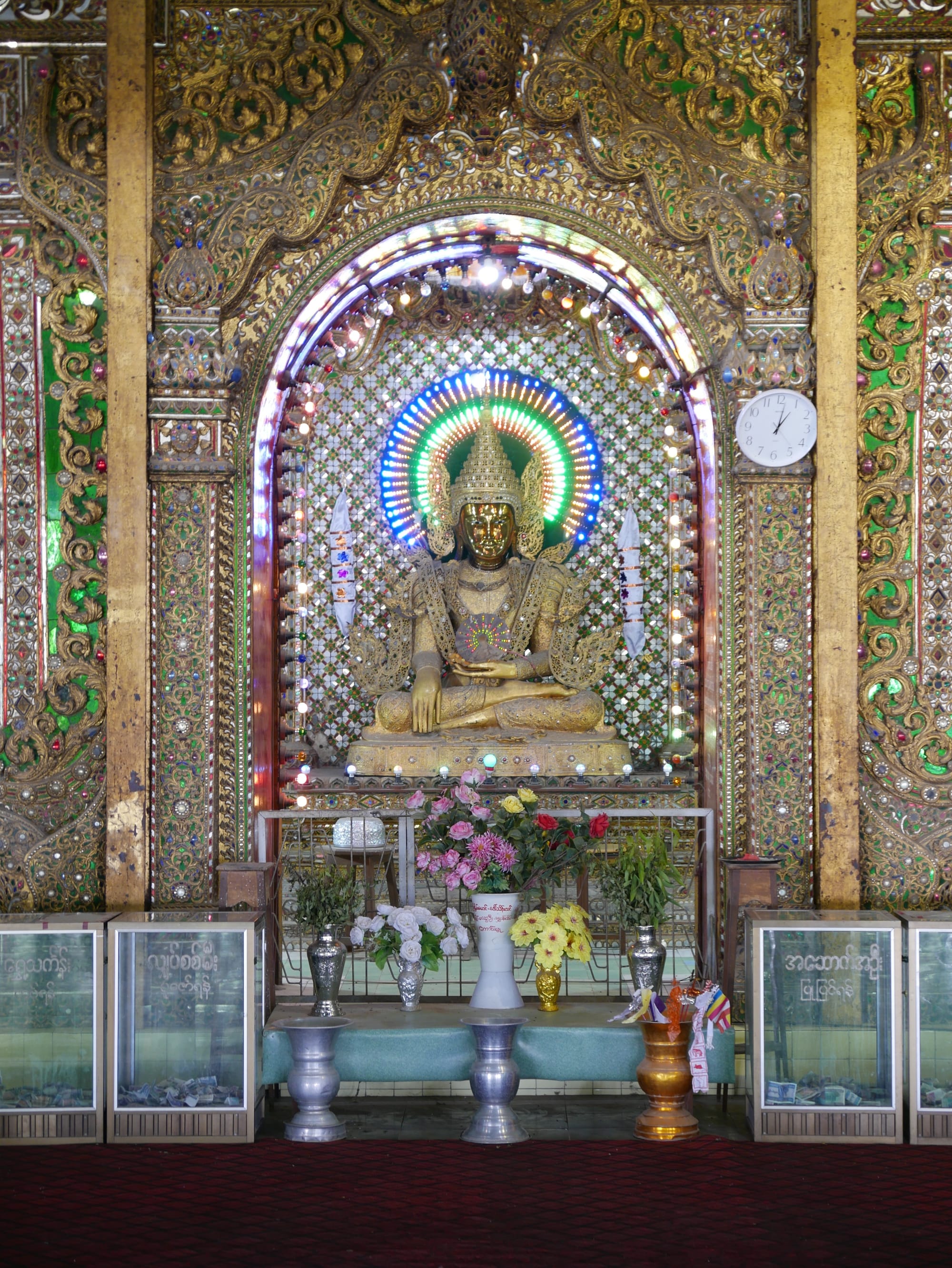 Photo by Author — a pagoda on Mandalay Hill