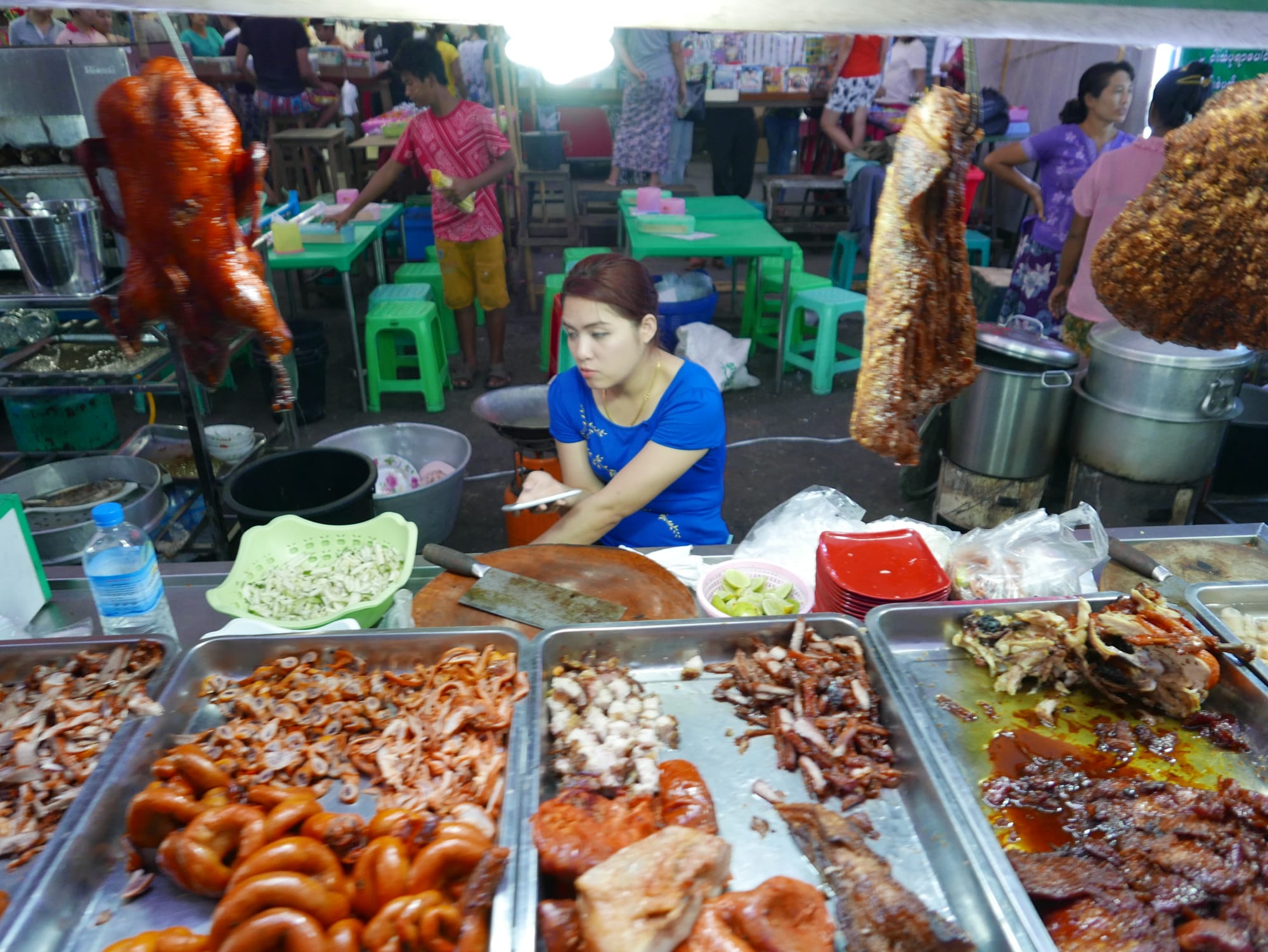 Photo by Author — more food — Chinatown, Yangon (Rangoon), Myanmar (Burma)