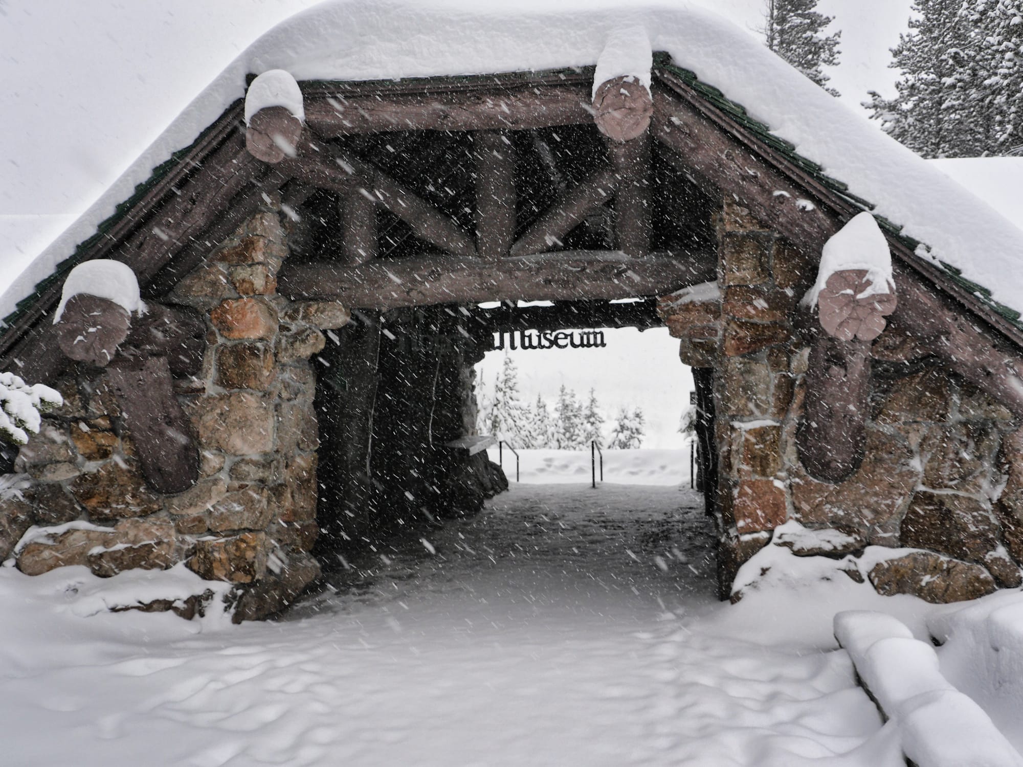 Photo by Author — entrance to Norris Geyser Basin