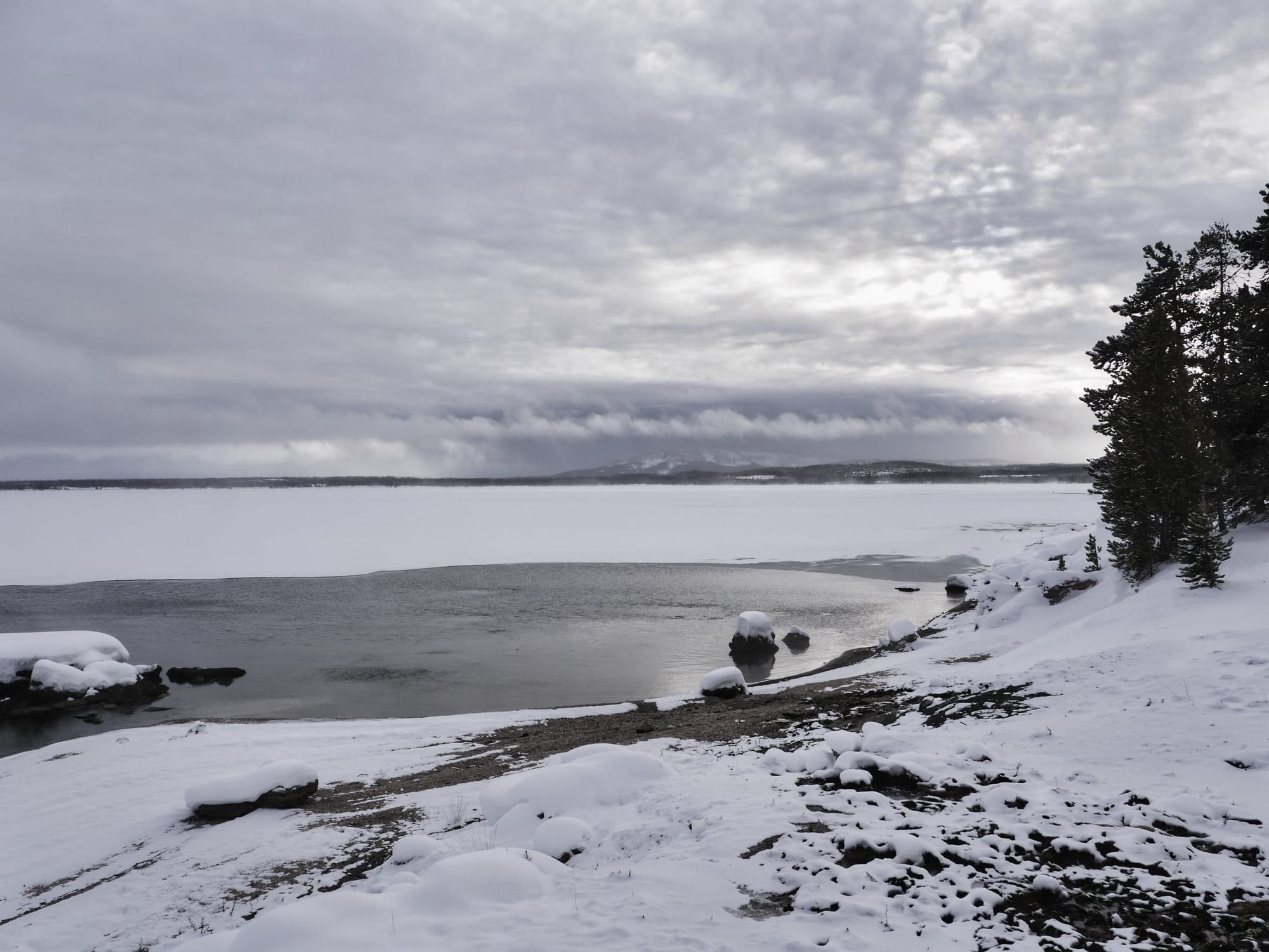 Photo by Author — West Thumb and Yellowstone Lake