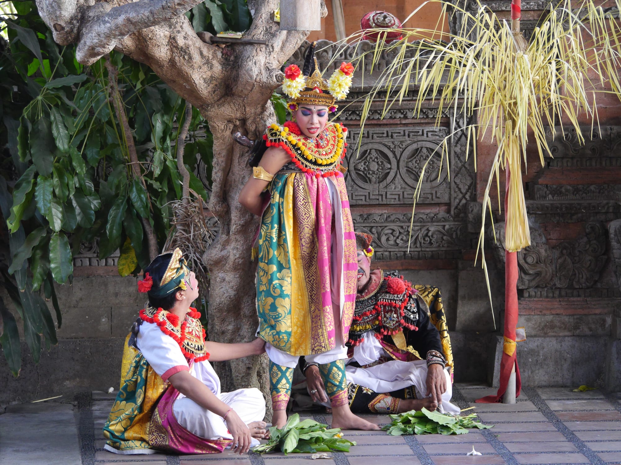 Photo by Author — Sahadewa Barong and Kris Dance, Bali, Indonesia