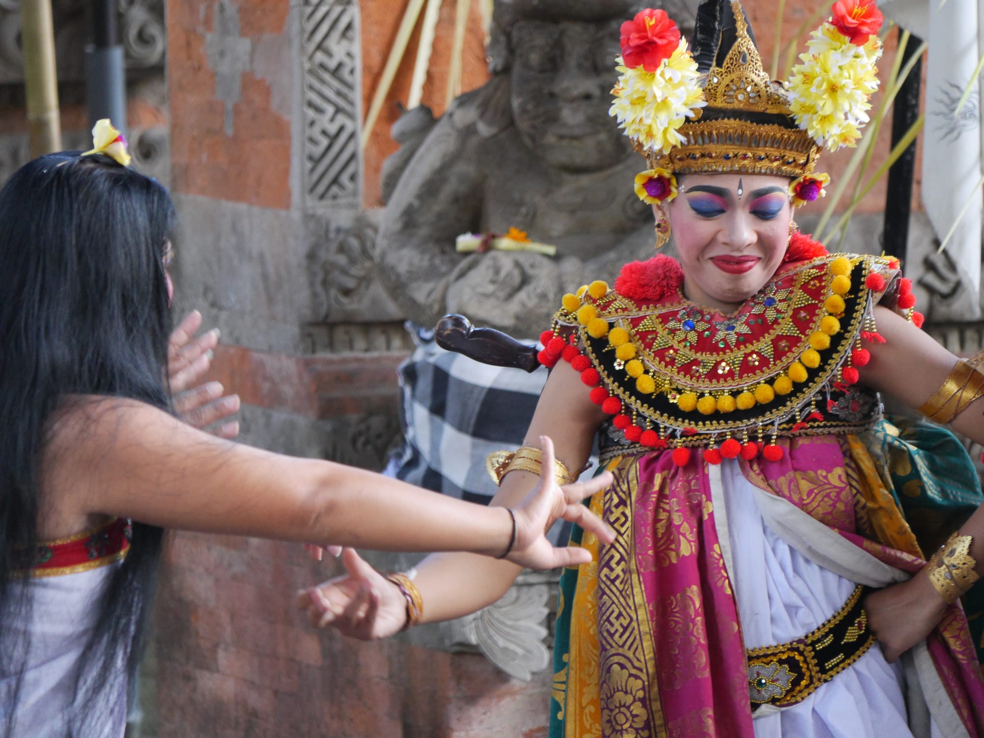 Photo by Author — Sahadewa Barong and Kris Dance, Bali, Indonesia