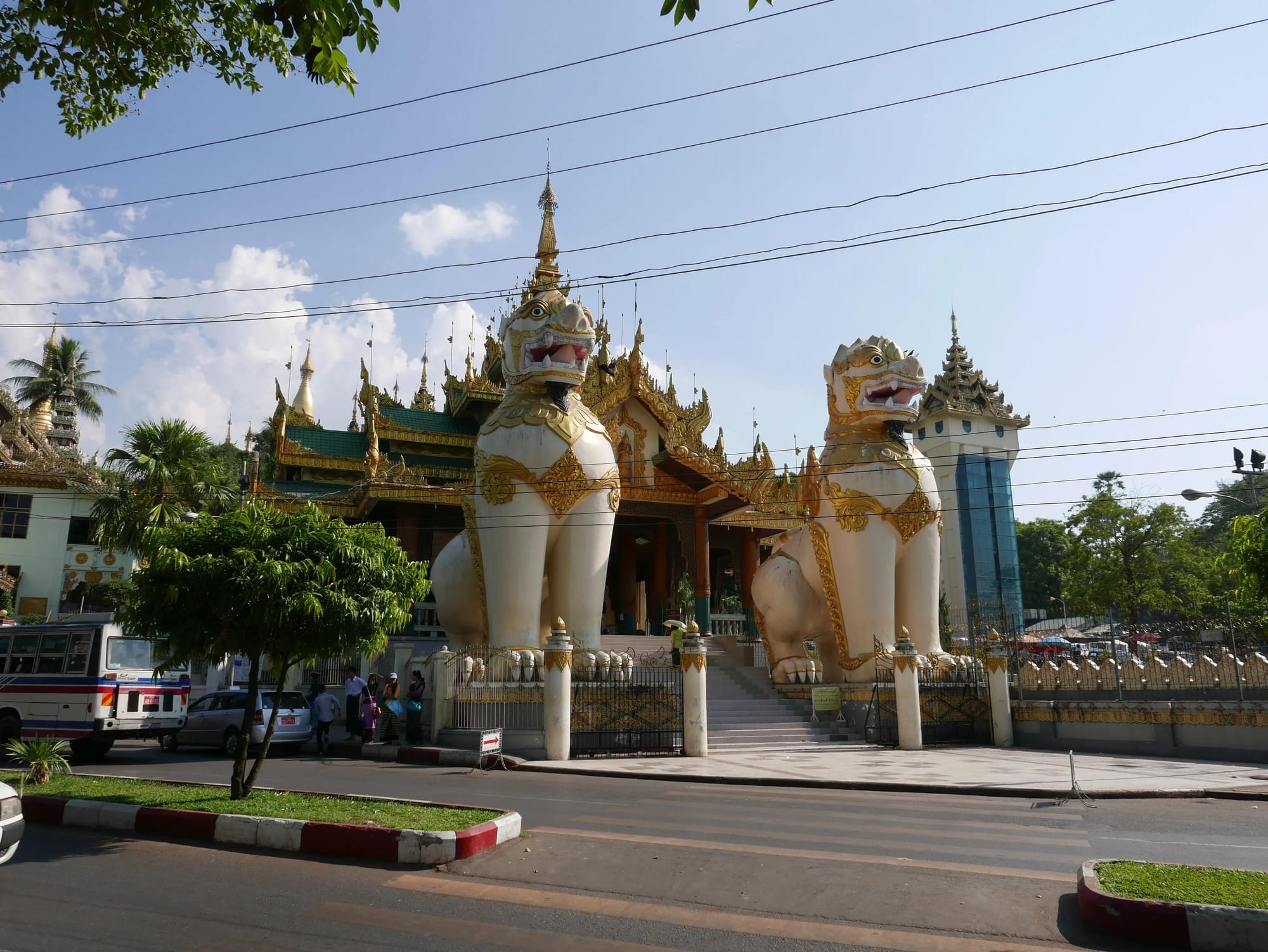 Photo by Author — north entrance to the pagoda complex