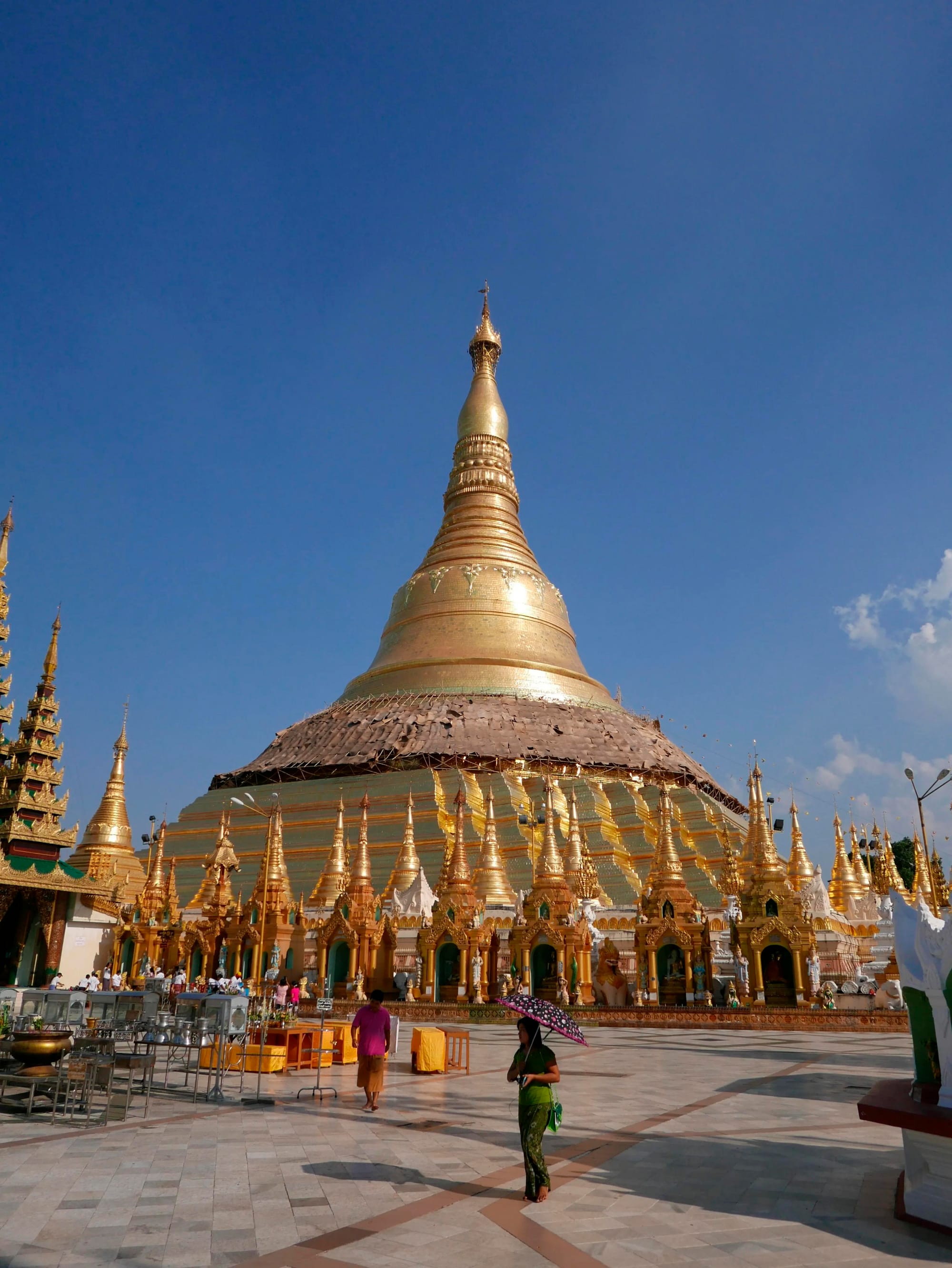 Photo by Author — the Shwedagon Pagoda