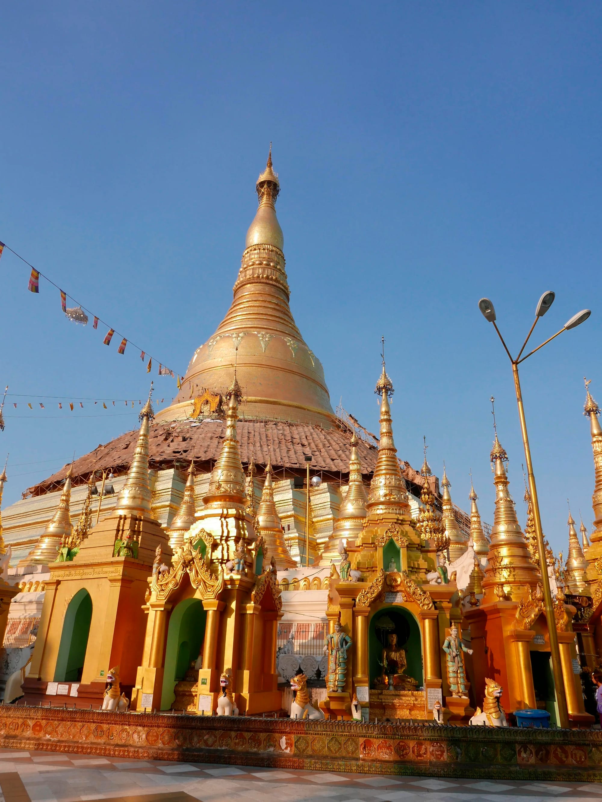 Photo by Author — Shwedagon Pagoda (Paya), Yangon