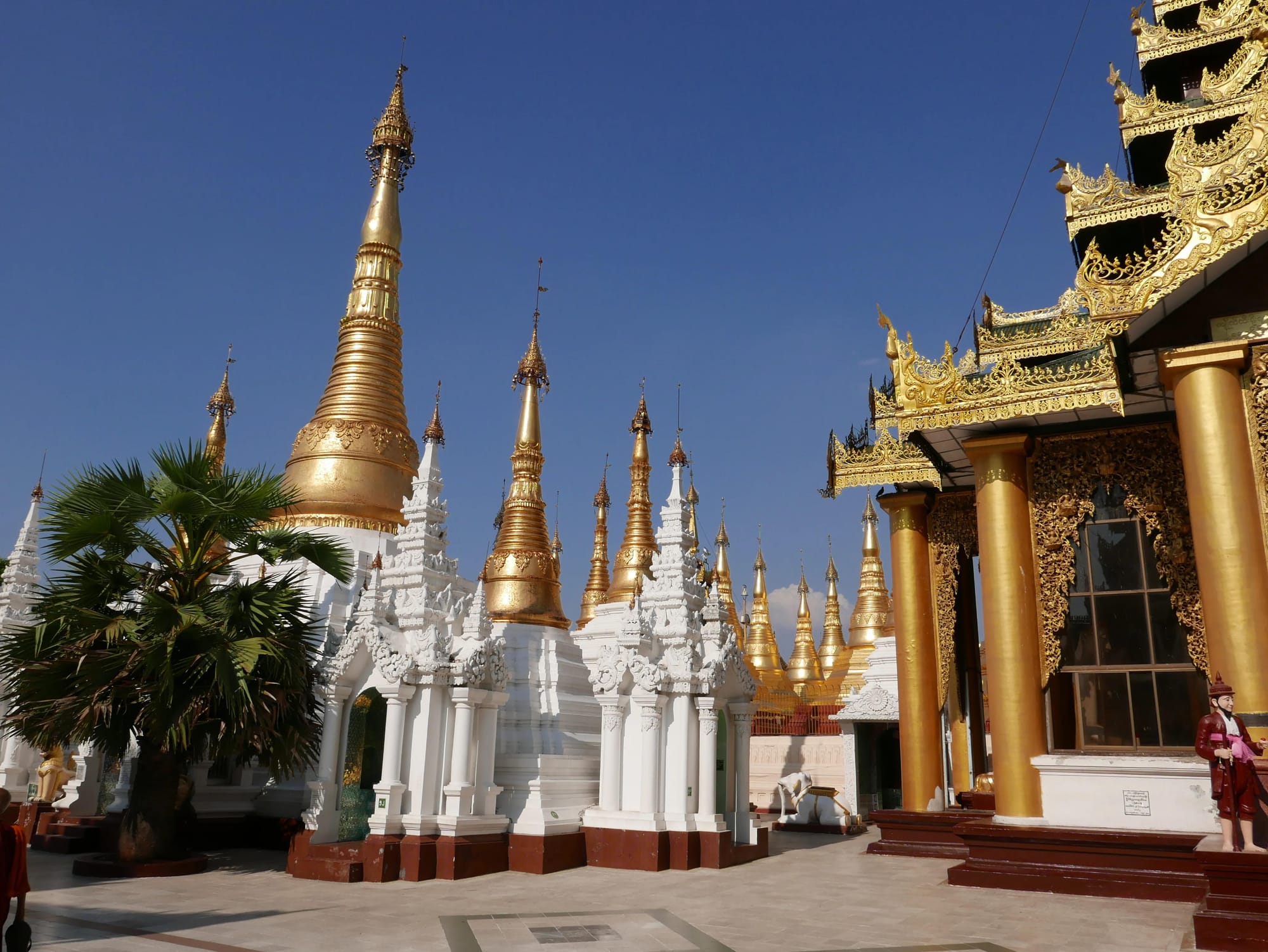 Photo by Author — the Shwedagon Pagoda
