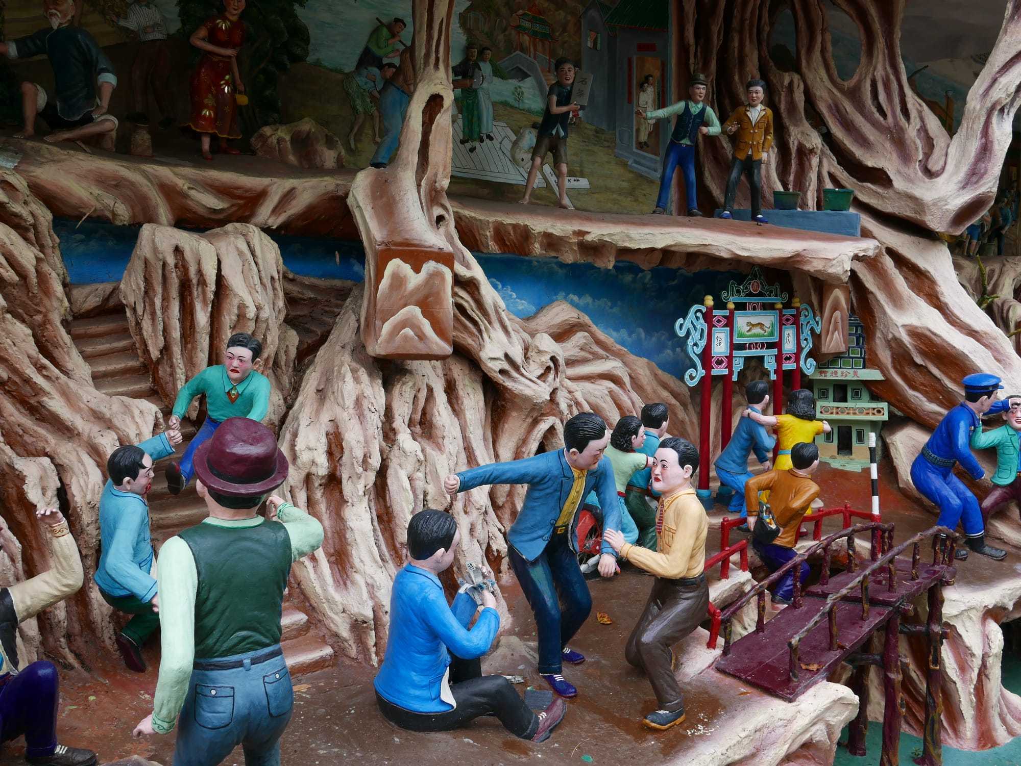 Photo by Author — thriftiness and wealth — Haw Par Villa, Singapore