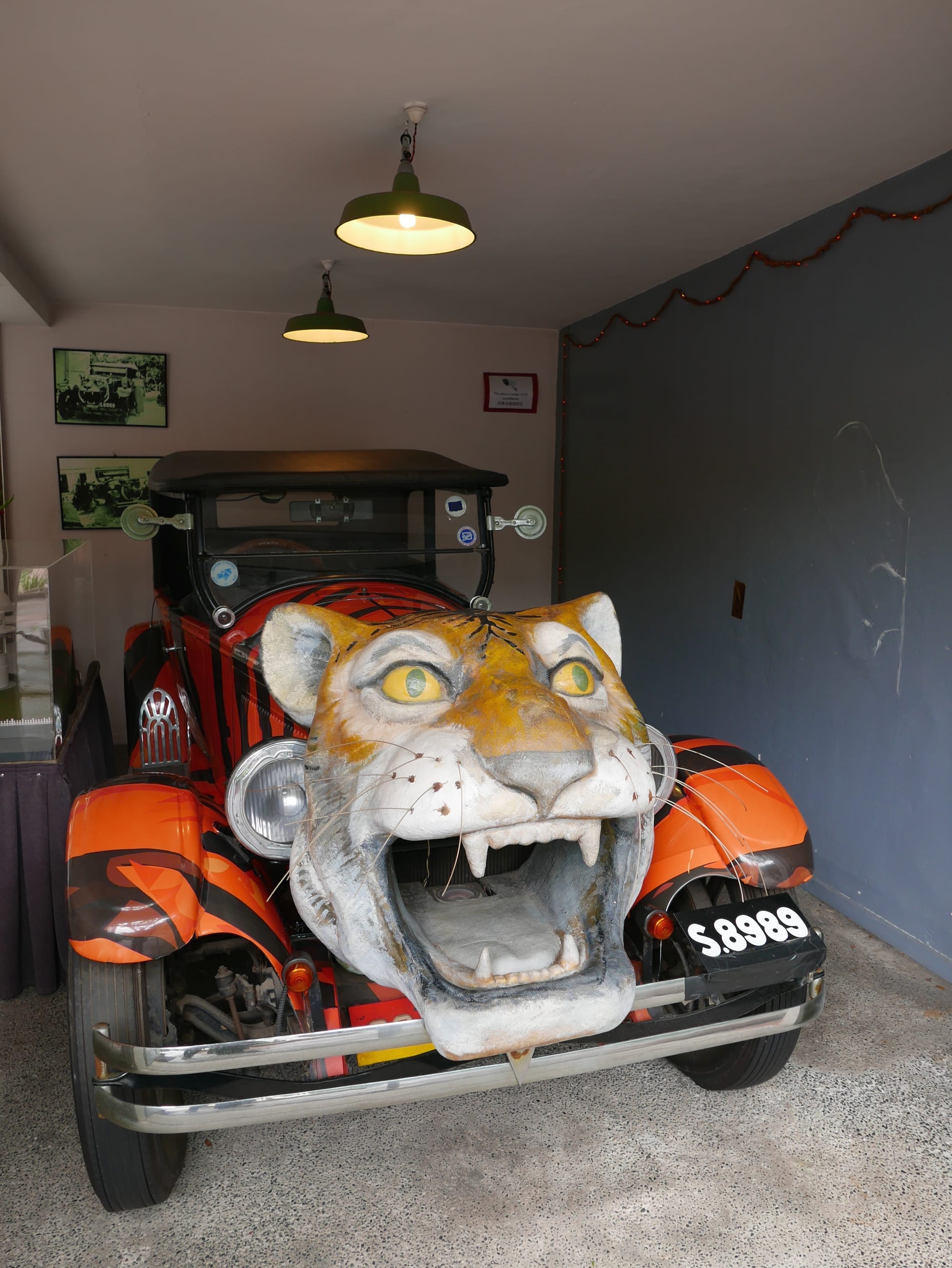 Photo by Author — the Tiger Balm Car — Haw Par Villa, Singapore