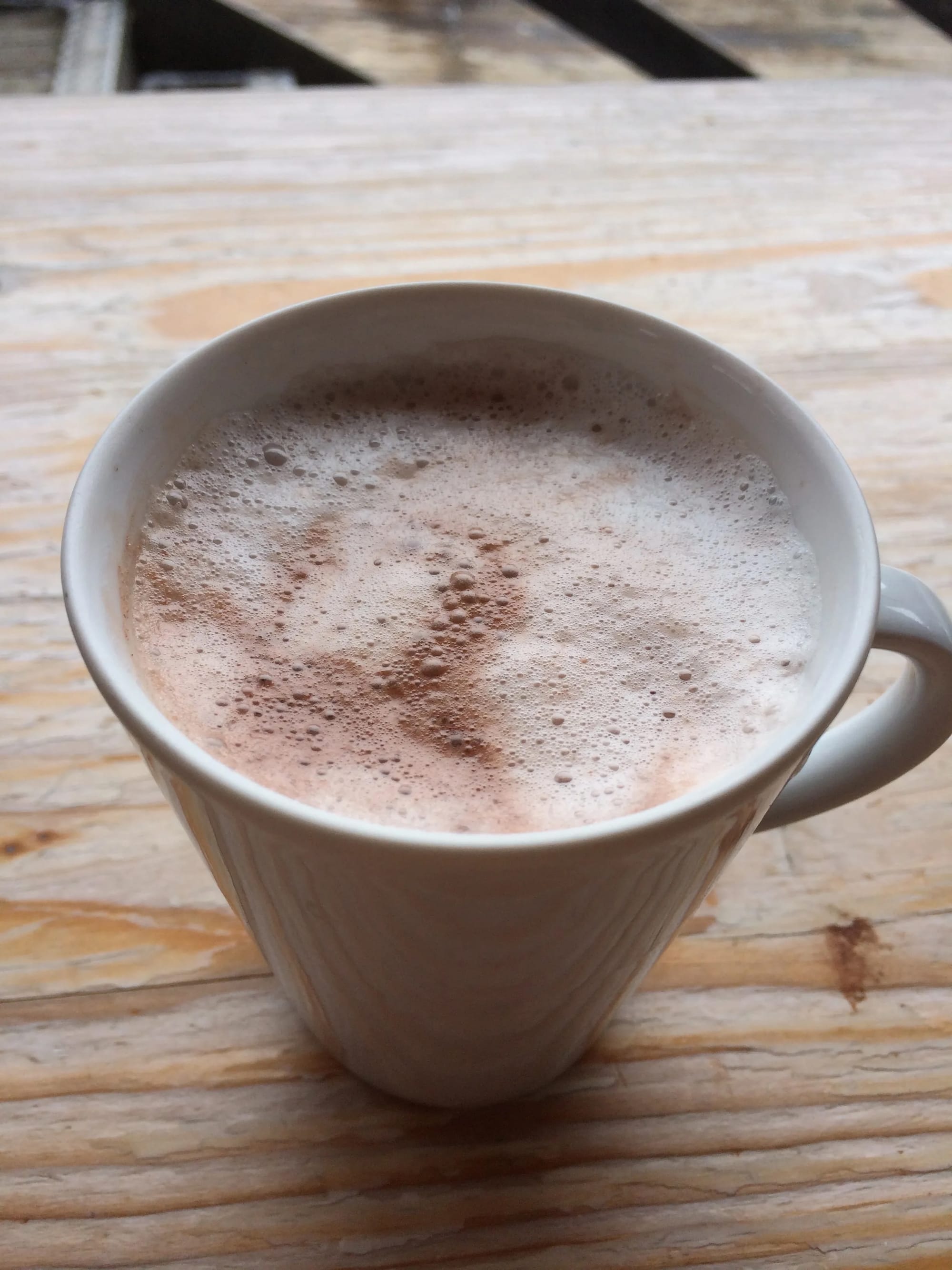 Photo by Author — Hot Chocolate at Bifangalm