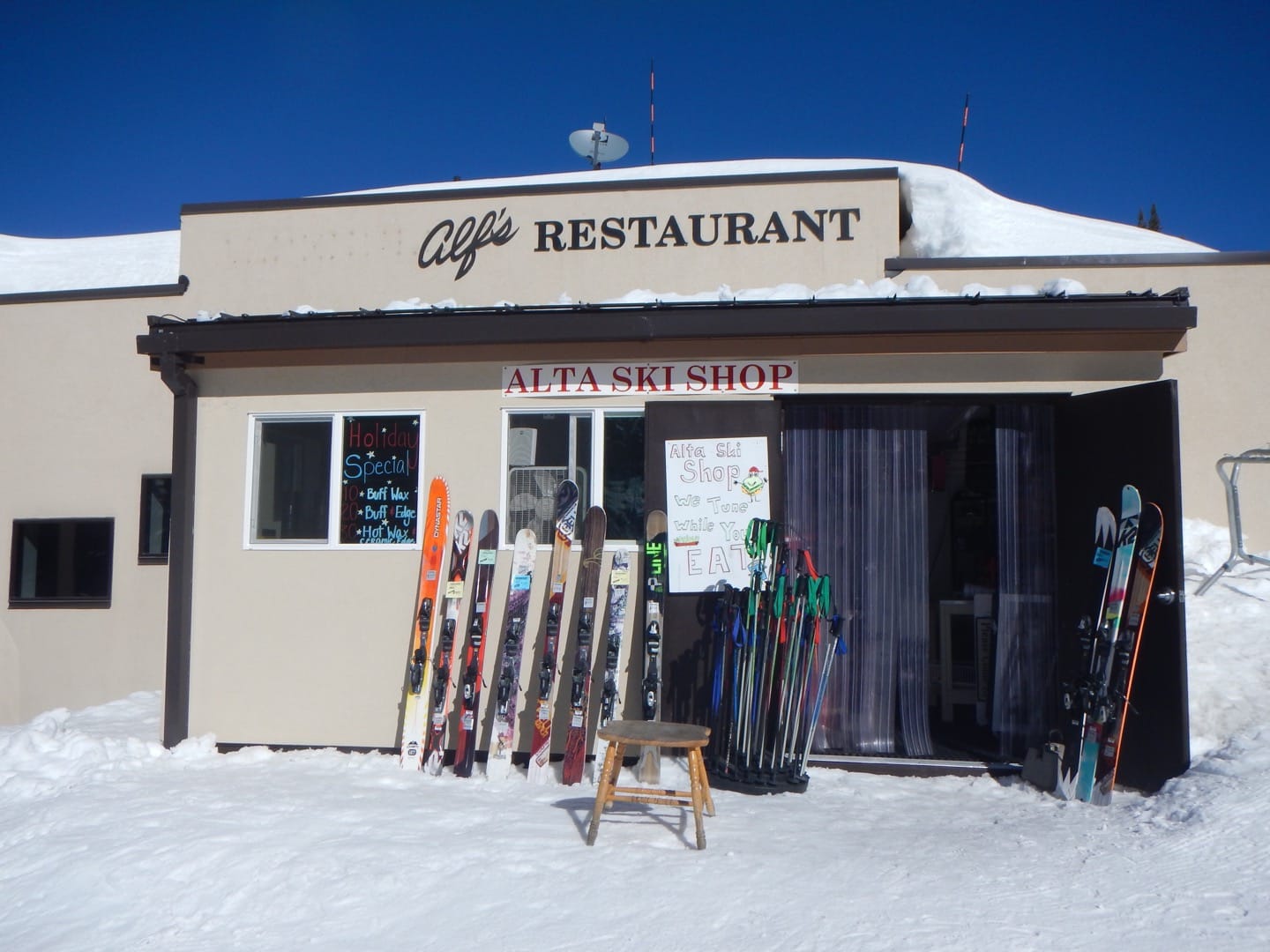 Photo by Author — Alf's Restaurant, Alta, Utah