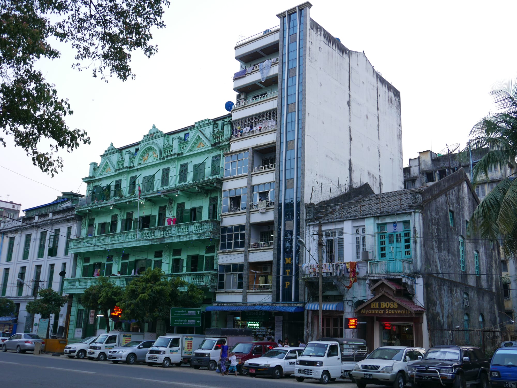 Photo by Author — housing in Yangon (Rangoon), Myanmar (Burma)