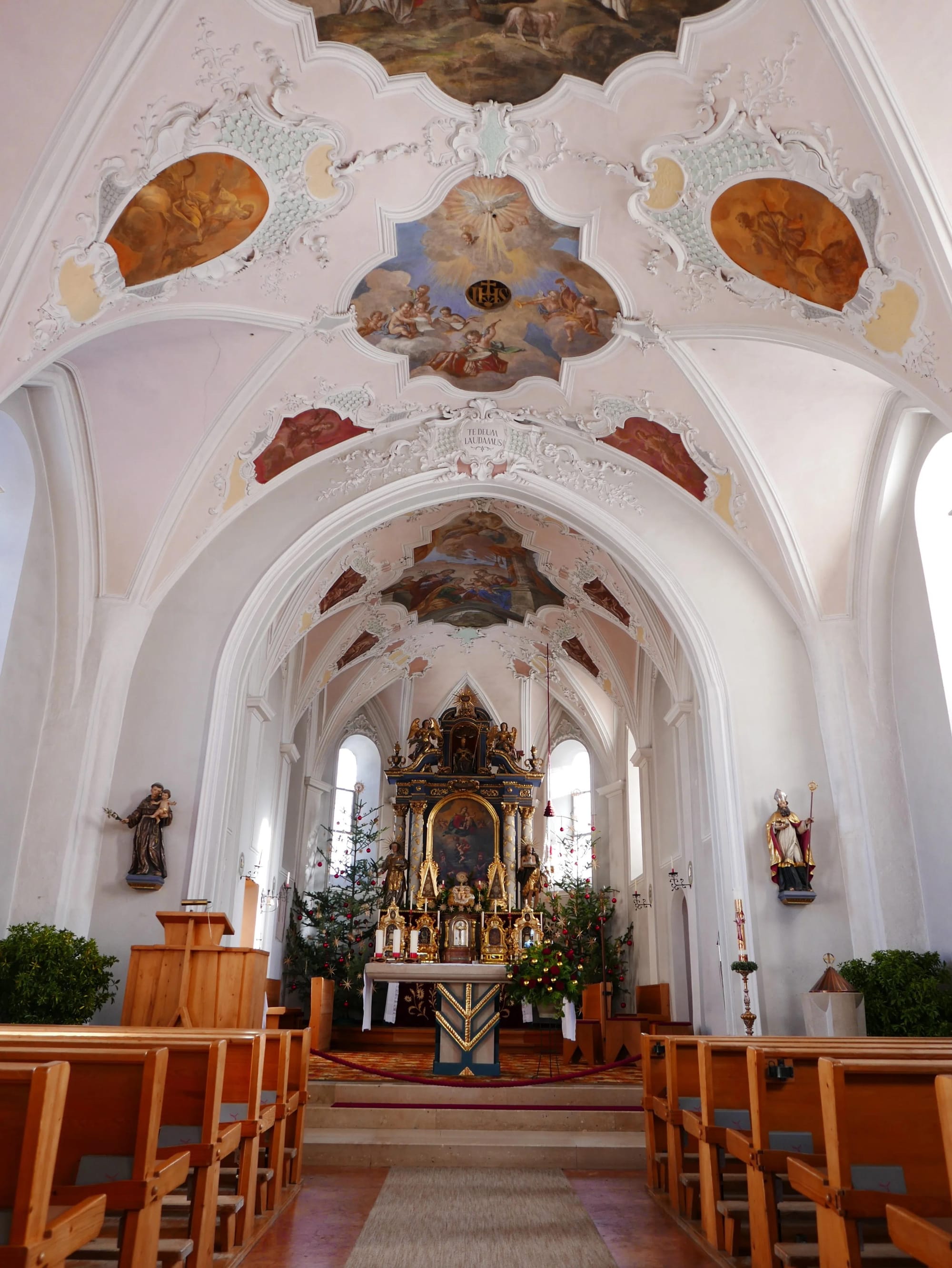 Photo by Author — inside Niederau Church