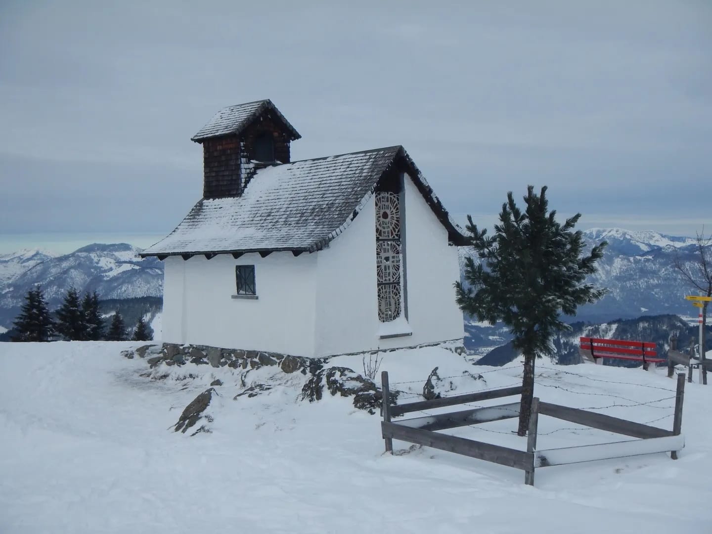 Photo by Author — Piste Chapel, Niederau, Austria