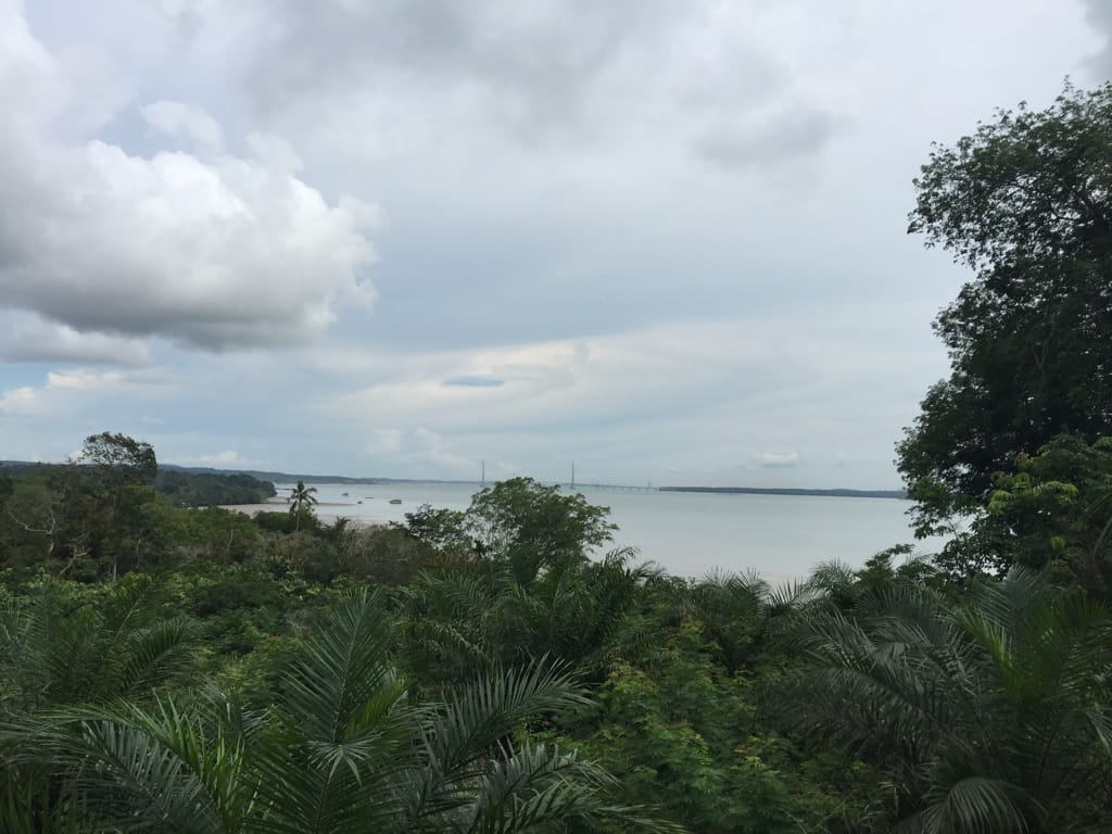 Photo by Author — Johor River from Kota Johor Lama (Johor Fort)