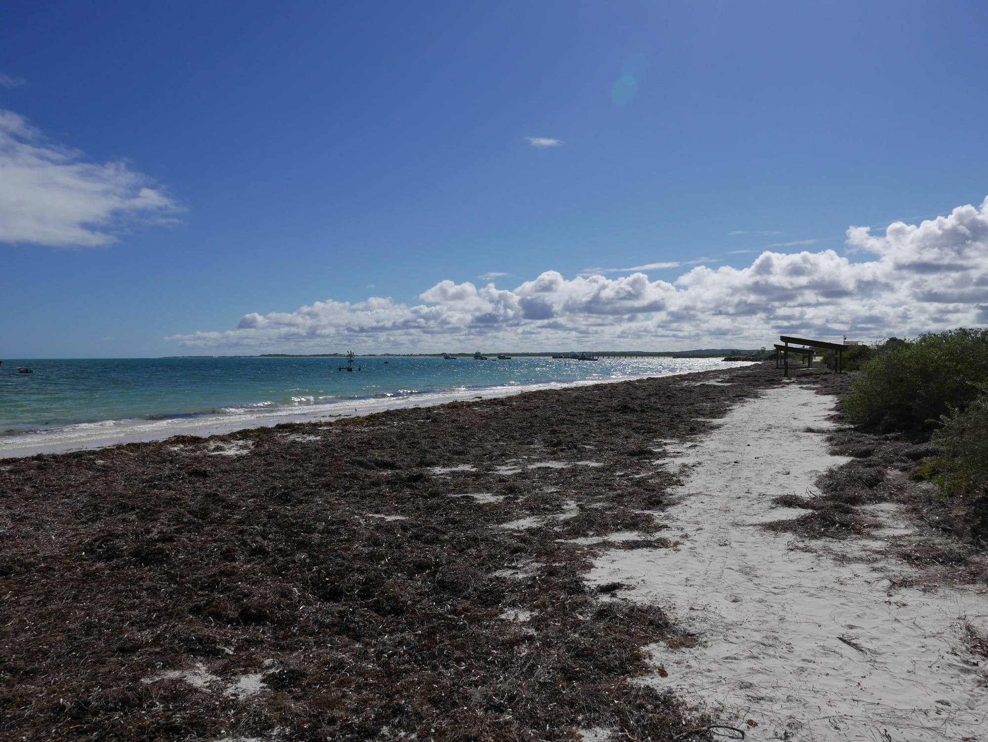 Photo by Author — beach at Cervantes, WA 6511, Australia