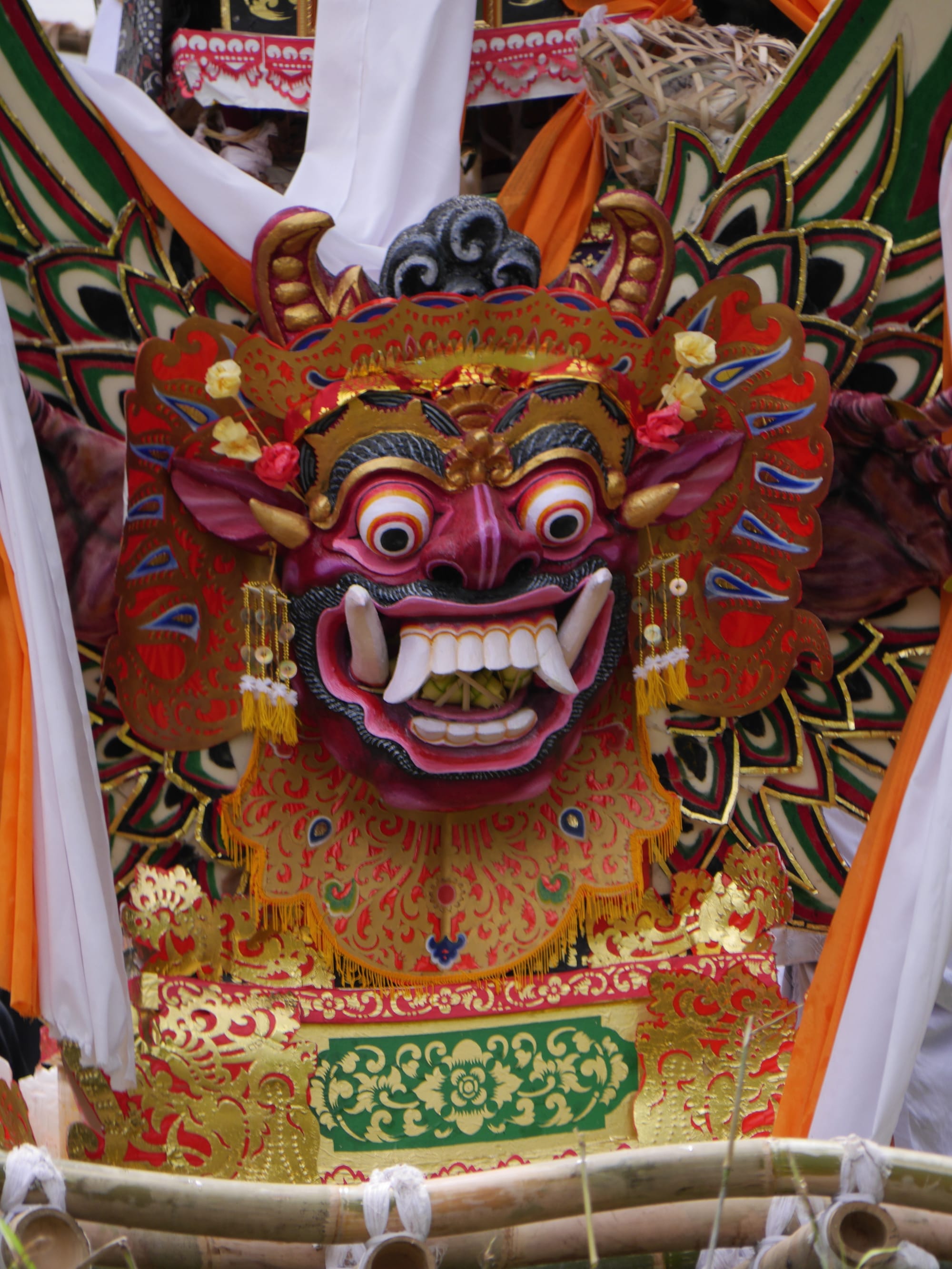 Photo by Author — a cremation procession in Bali