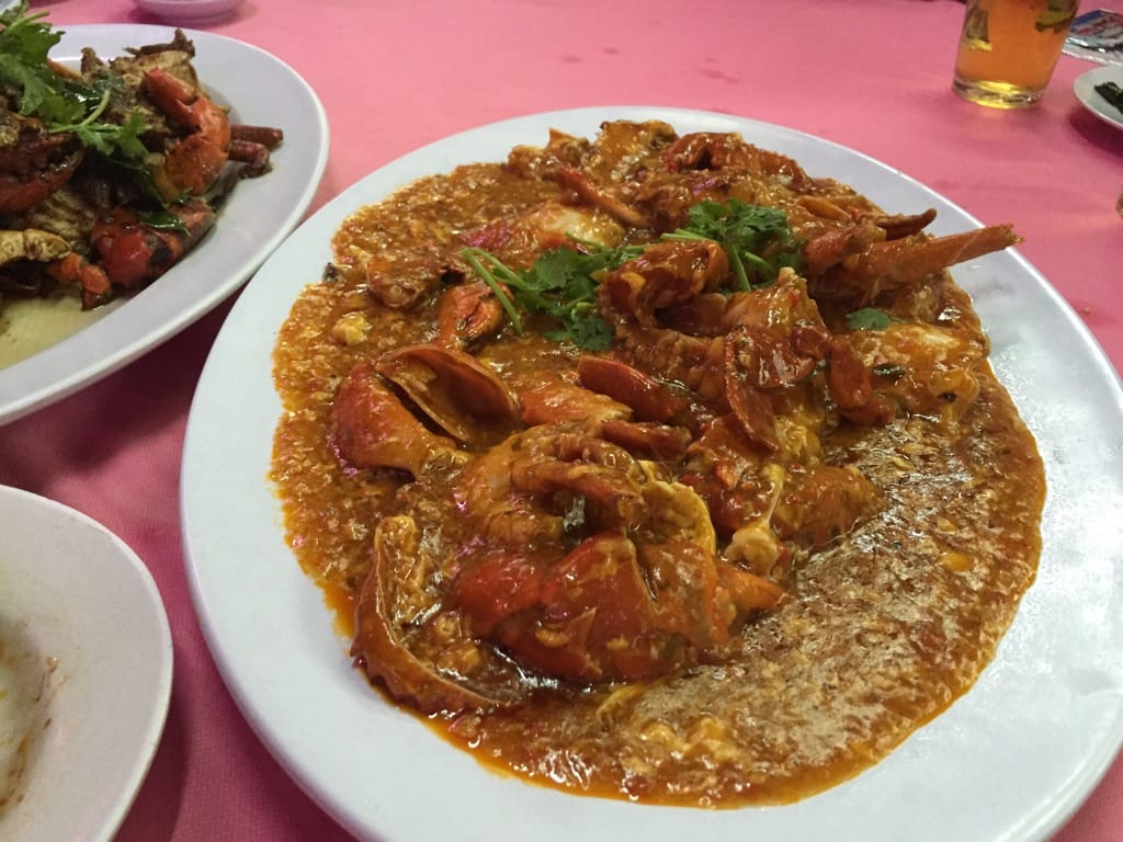 Photo by Author — best crab dish ever? — Restoran Todak 旗鱼海番村, Johor Bahru, Malaysia