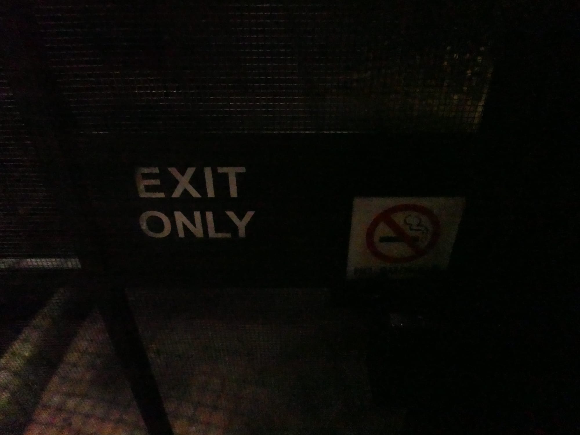 Photo by Author — exit only, but you can enter this way — Singapore Zoo Night Safari, Singapore