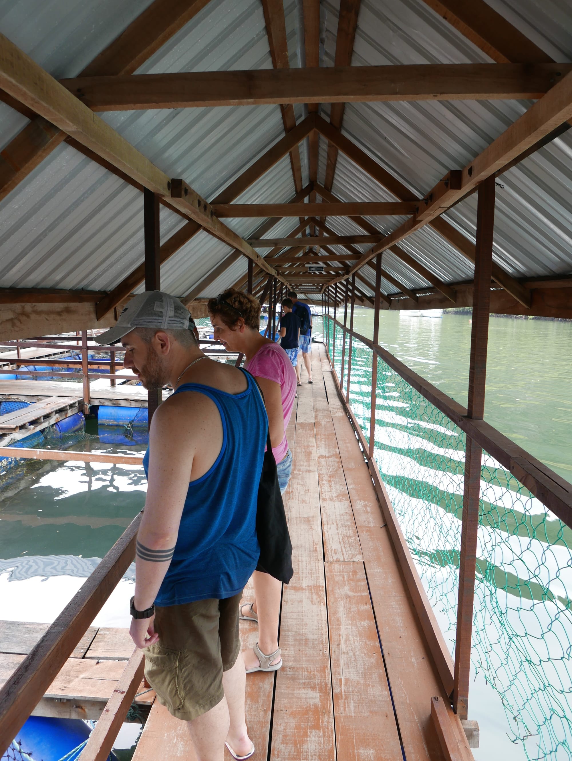Photo by Author — fish farm — Tg Rhu Mangrove Tour, Langkawi, Malaysia