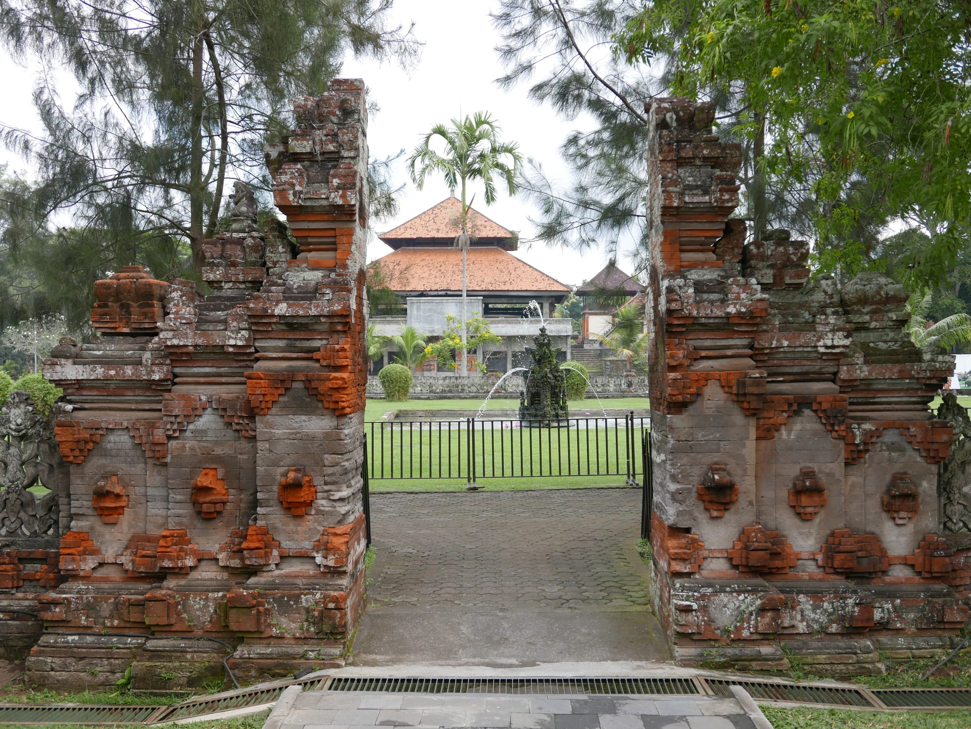 Photo by Author — a split gate at Pura Taman Ayun, Bali, Indonesia — a Royal Water Temple