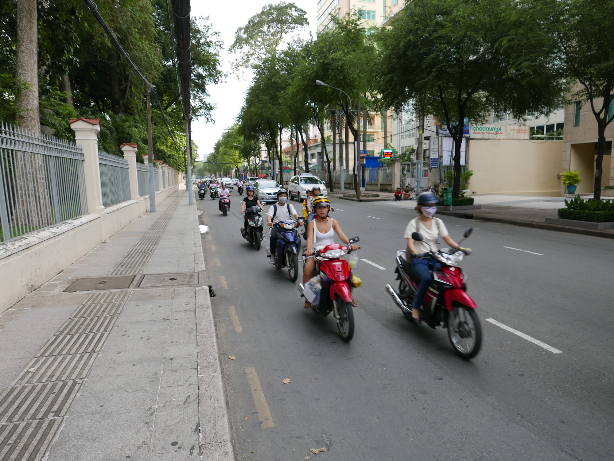Photo by Author — watch out for the motorbikes and scooters — photos from around Ho Chi Minh City (Saigon), Vietnam