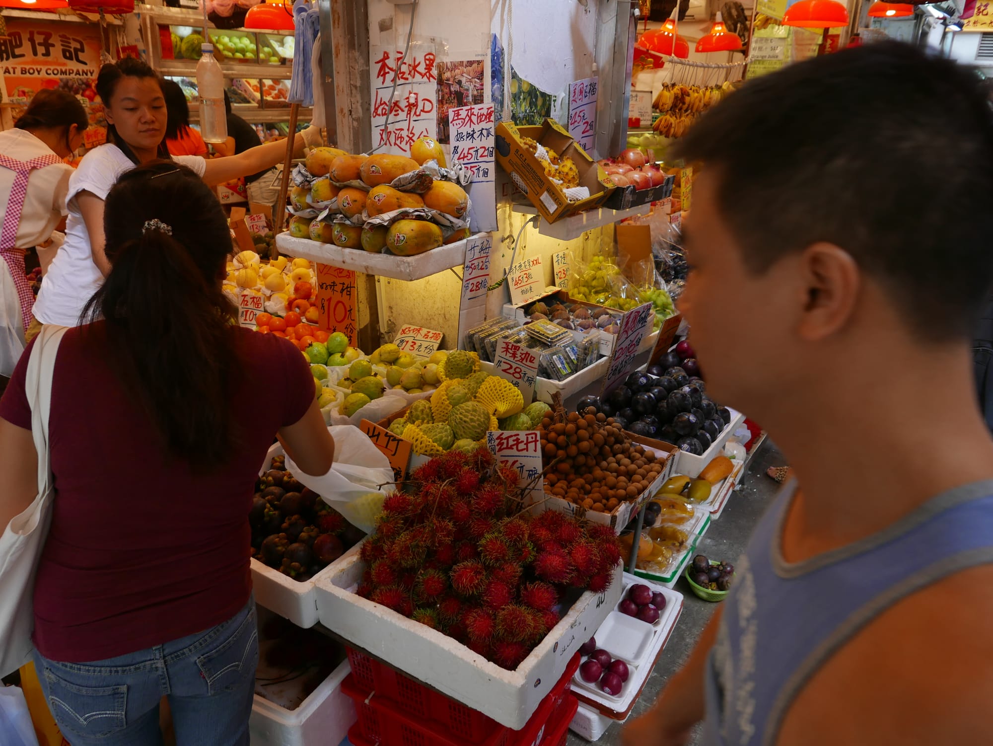 Photo by Author — Hong Kong street market